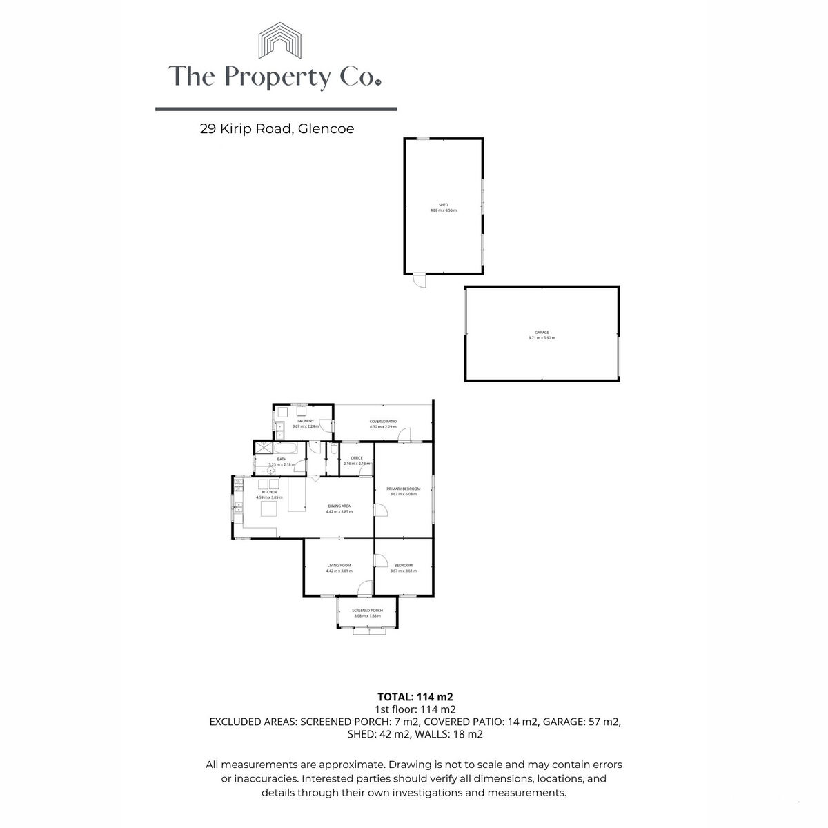 2-bedroom house at 29 Kirip Road, Glencoe, Sa, 5291, Wattle Range, South Australia