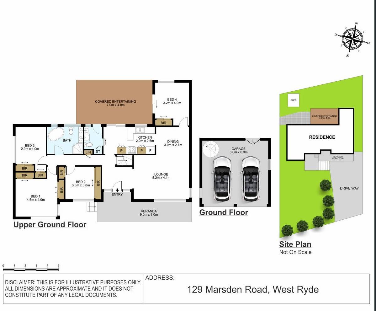 4-bedroom house at 129 Marsden Road, West Ryde, NSW 2114, Ryde, New South Wales