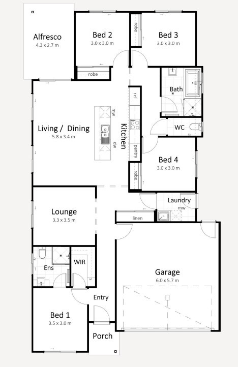 4-bedroom house at Lot 1147 Cnr Embley St & Coen Rd (2), South Maclean, Qld, 4280, Logan, Queensland