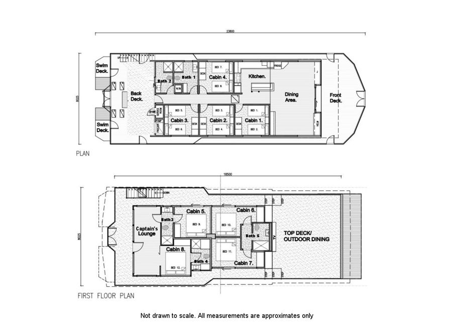 8-bedroom house at - 'River Lady' Commercial Vessel, Mannum, Sa, 5238, Mid Murray, South Australia