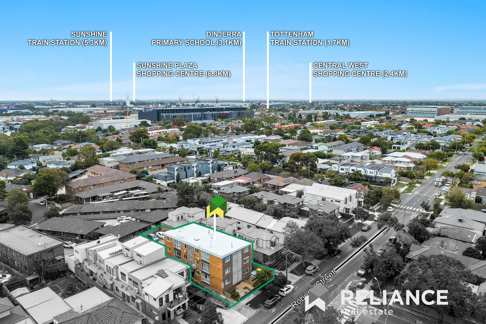 1-bedroom unit at 12 90 ROBERTS STREET, WEST FOOTSCRAY VIC 3012, Maribyrnong, Victoria