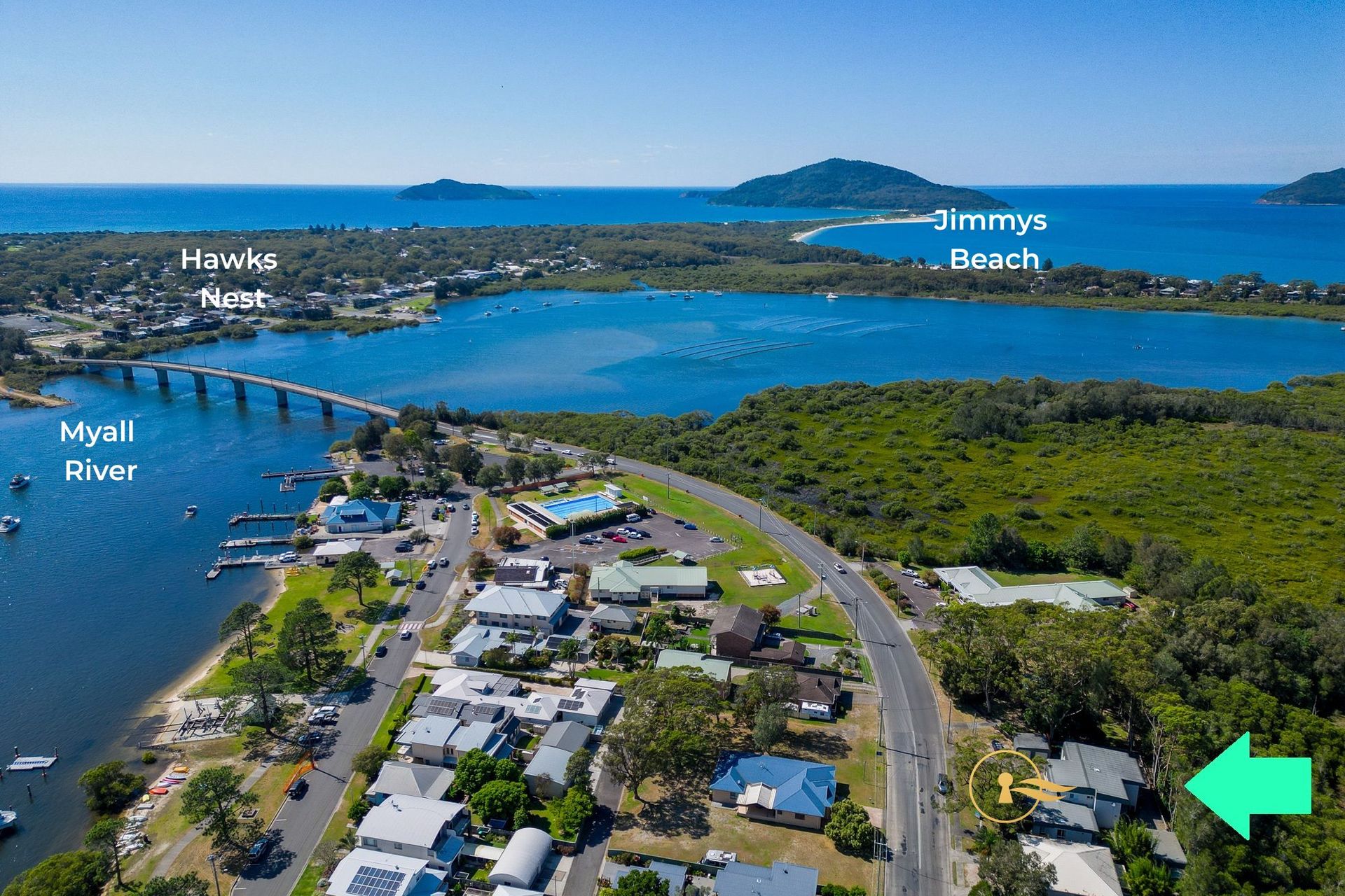 2-bedroom unit at 1/241 Myall Street, Tea Gardens, NSW 2324, Mid-Coast, New South Wales