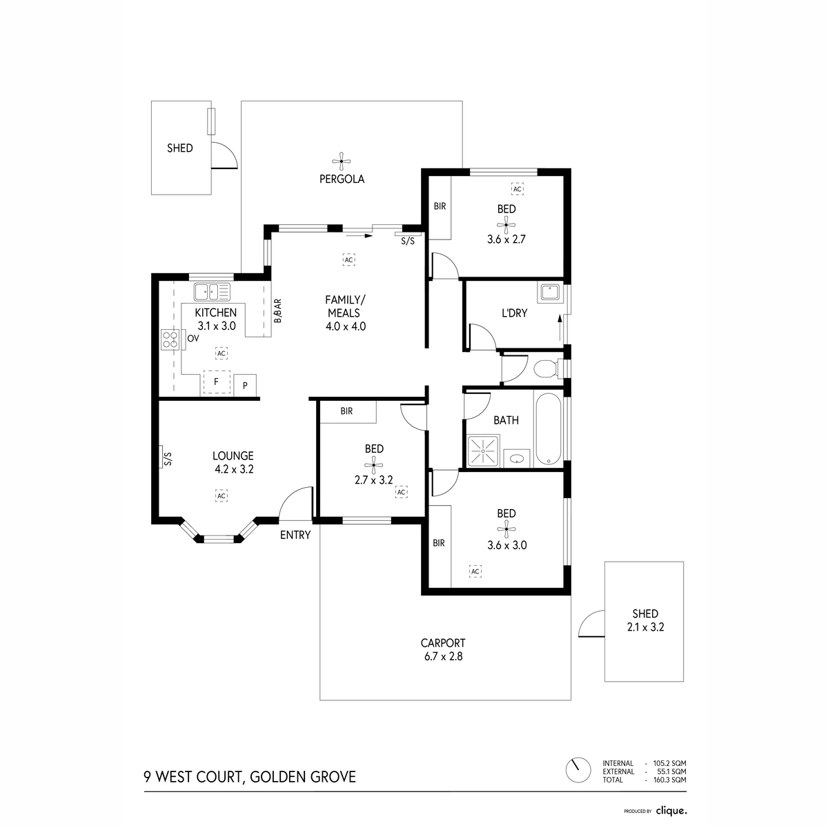 3-bedroom house at 9 West Court, Golden Grove, SA 5125, Tea Tree Gully, South Australia