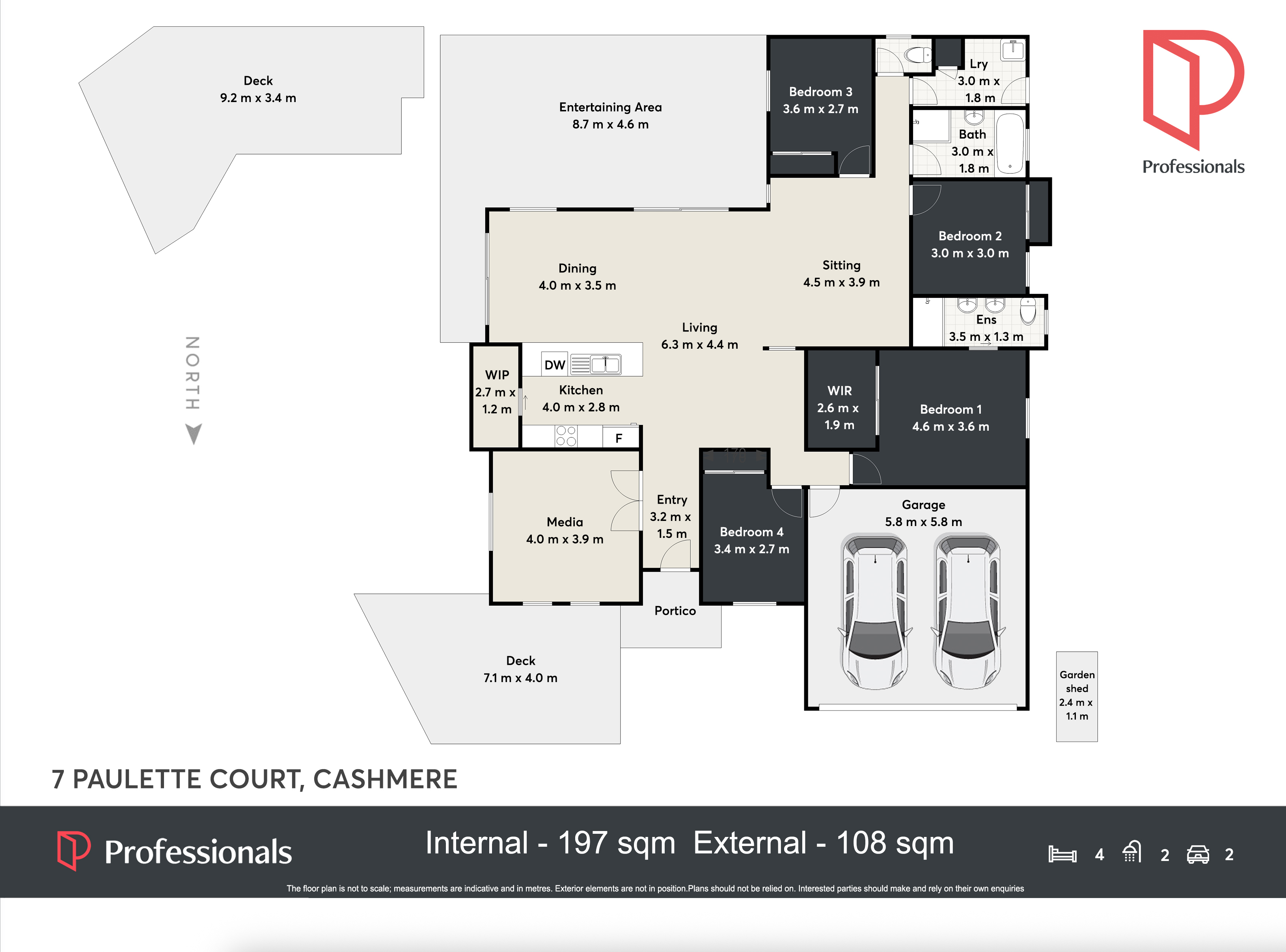 4-bedroom house at 7 Paulette Court, Cashmere, QLD 4500, Moreton Bay, Queensland