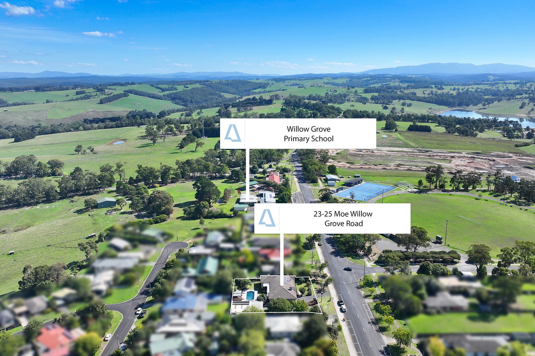 6-bedroom house at 23-25 Moe-Willow Grove Road, Willow Grove, Vic, 3825, Baw Baw, Victoria