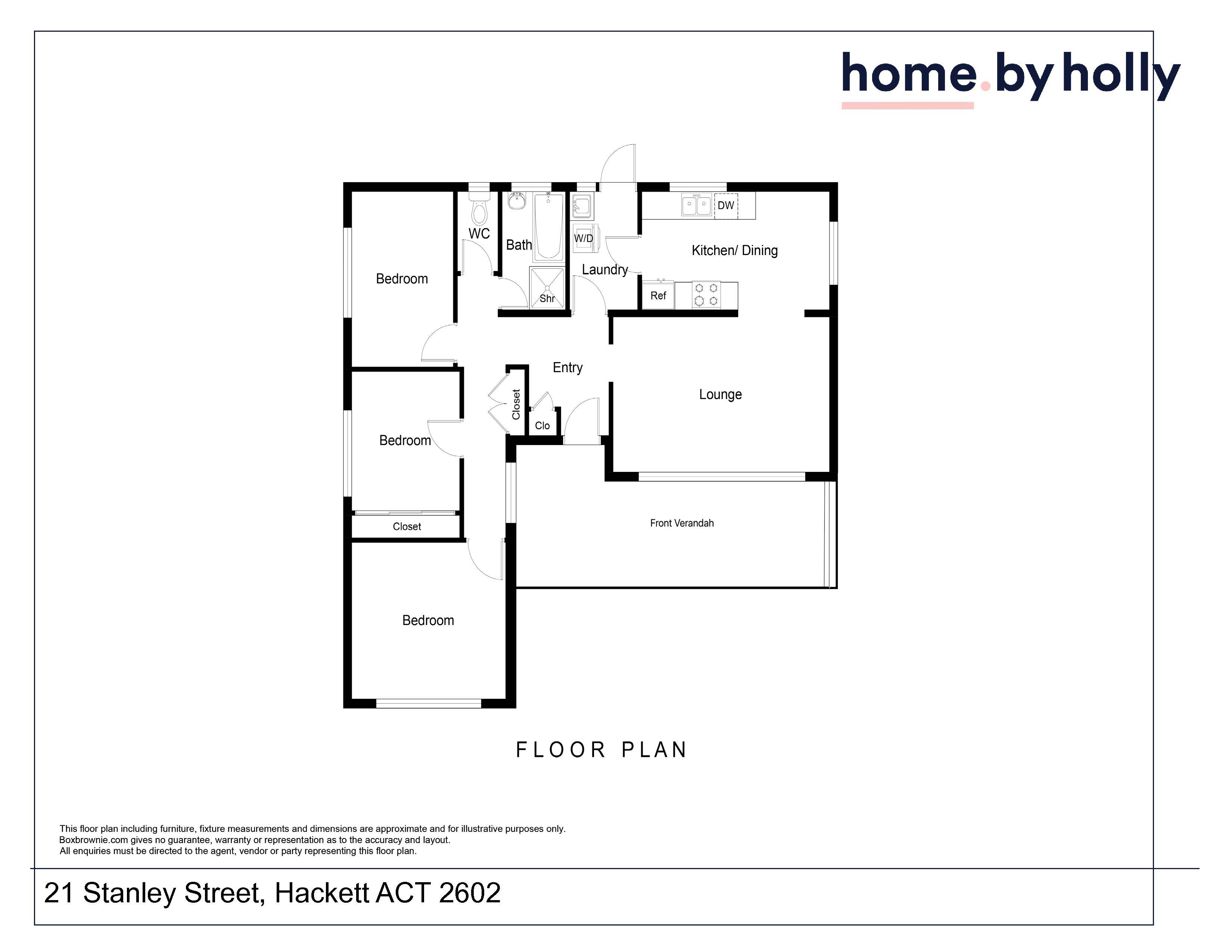 3-bedroom house at 21 Stanley Street, Hackett, ACT 2602, Unincorporated Act, Australian Capital Territory