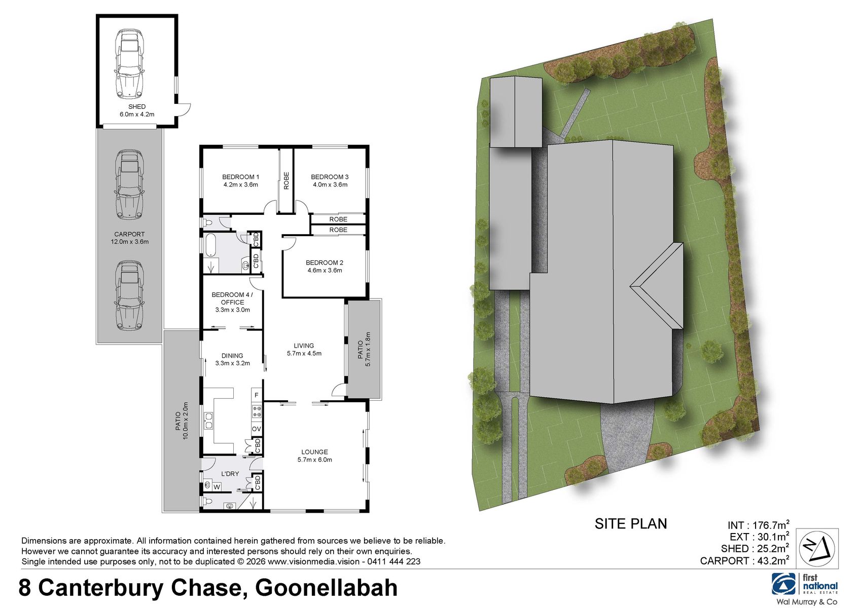 4-bedroom house at 8 Canterbury Chase, Goonellabah, NSW 2480, Lismore, New South Wales