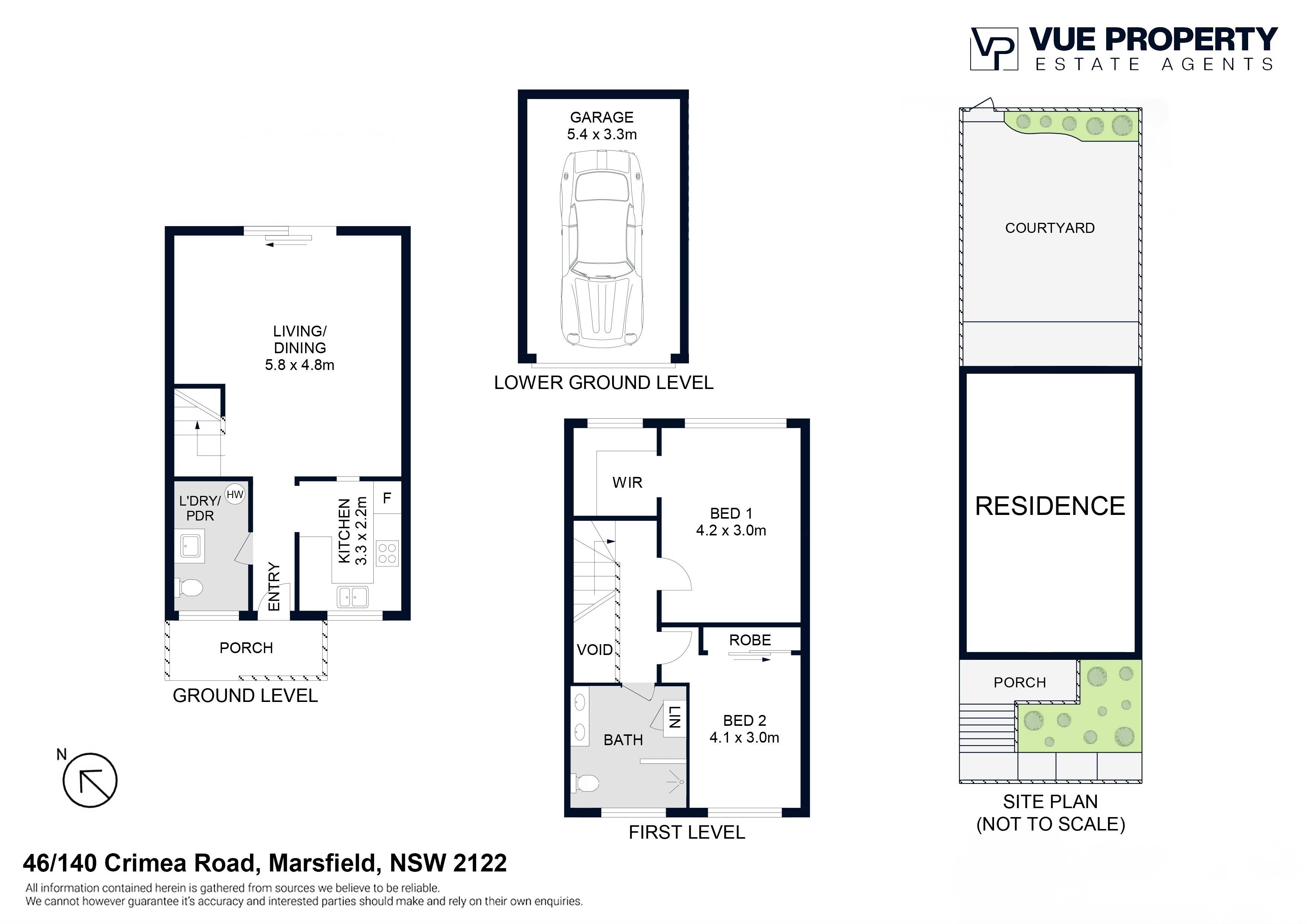 2-bedroom unit at 46 140-148 CRIMEA ROAD, MARSFIELD NSW 2122, Ryde, New South Wales