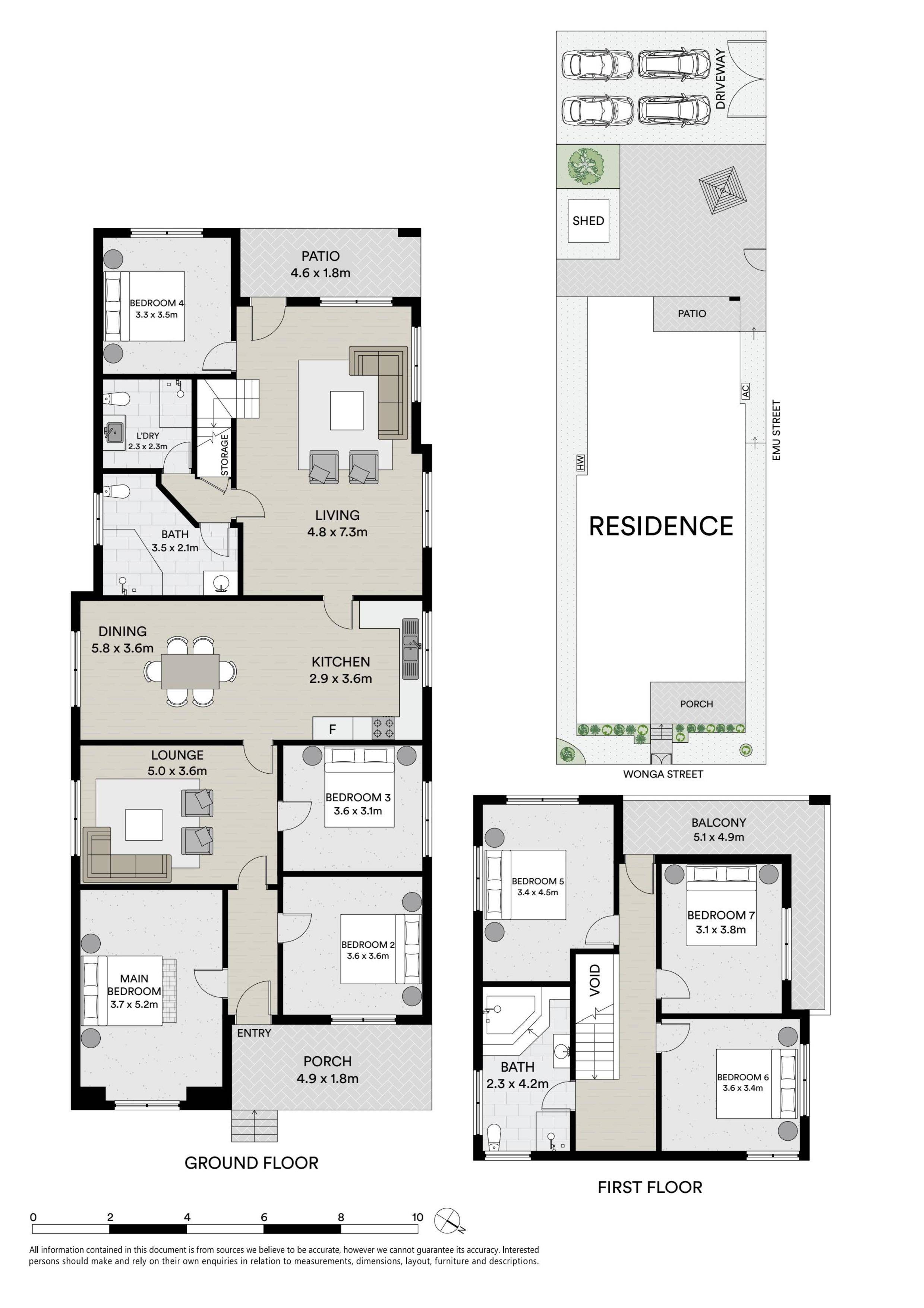 7-bedroom house at 33 Wonga Street, Canterbury, NSW 2193, Canterbury-Bankstown, New South Wales