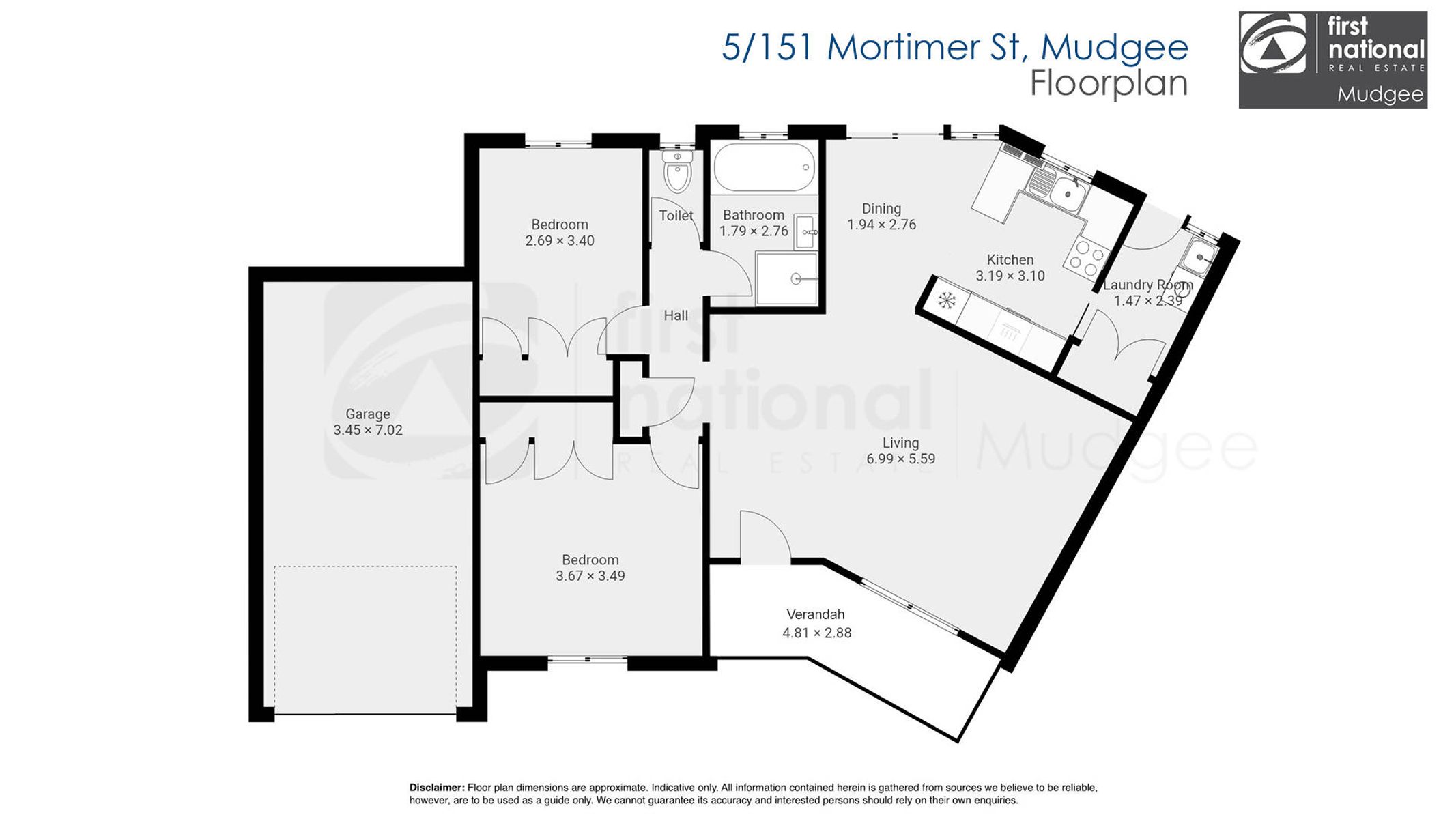 2-bedroom unit at 5/151 Mortimer Street, Mudgee, Nsw, 2850, Mid-Western, New South Wales