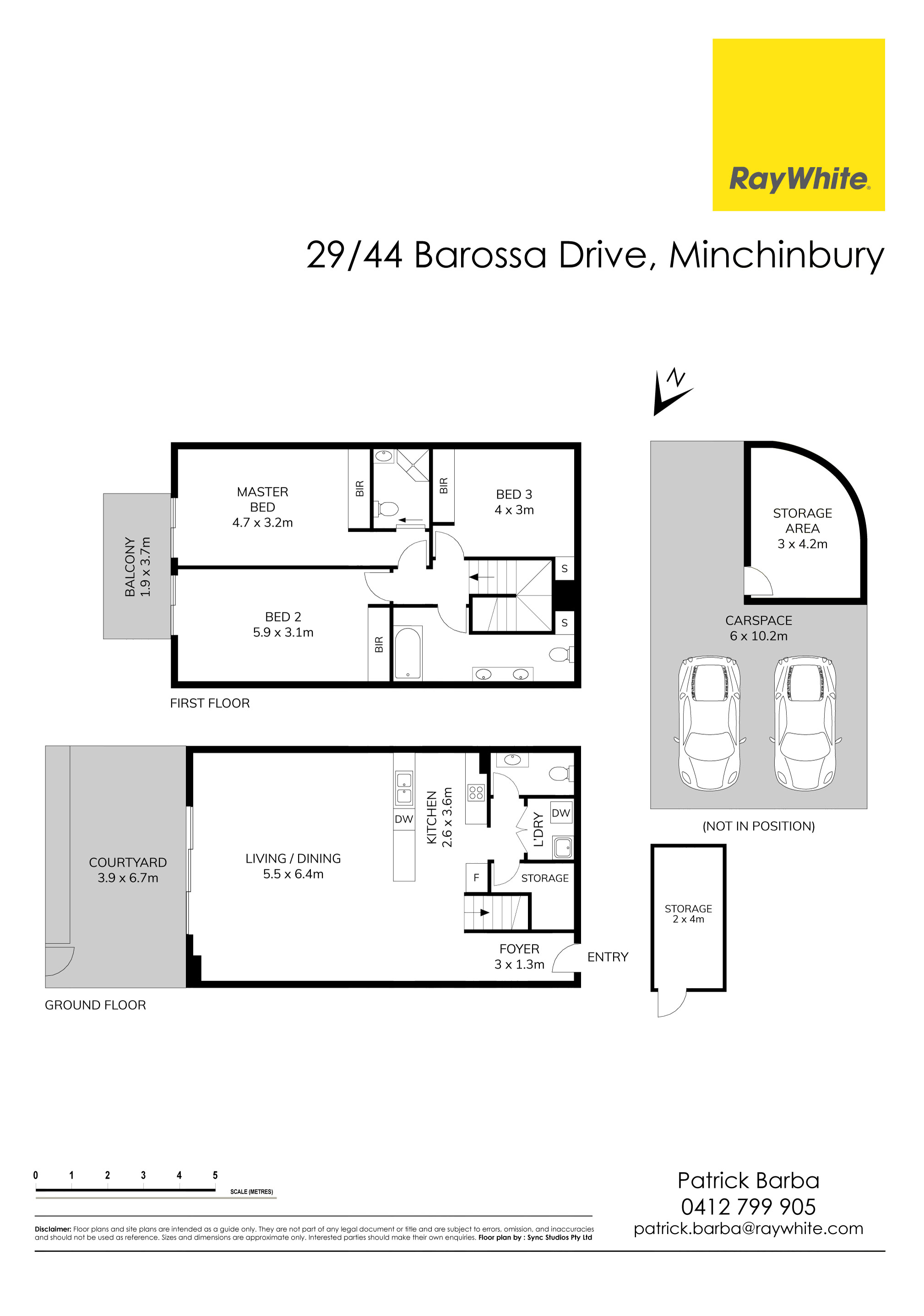 3-bedroom unit at 29/44 Barossa Drive, Minchinbury, NSW 2770, Blacktown, New South Wales