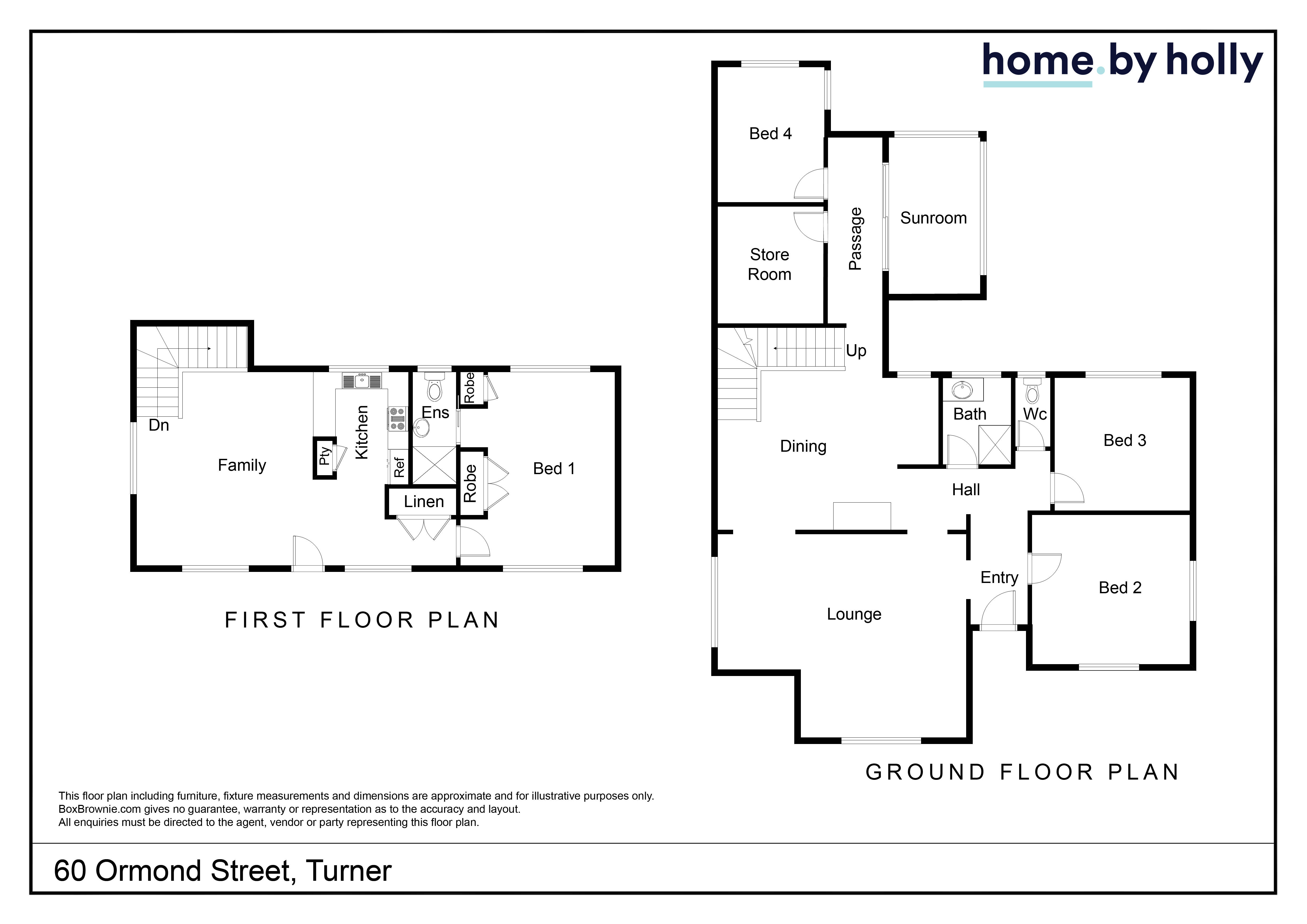 4-bedroom house at 60 ORMOND STREET, Turner ACT 2612, Unincorporated Act, Australian Capital Territory
