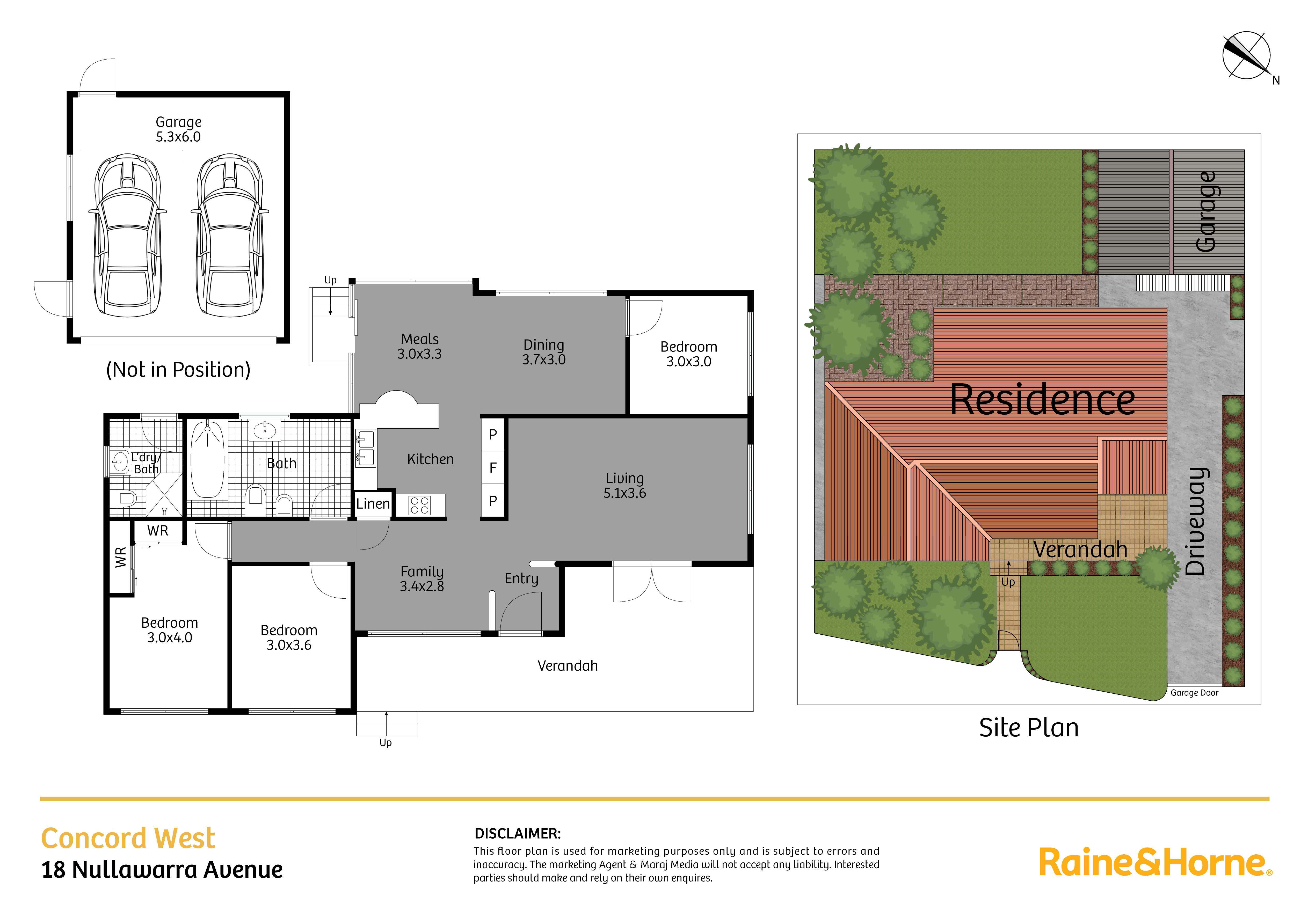 3-bedroom house at 18 Nullawarra Avenue, Concord West, NSW 2138, Canada Bay, New South Wales