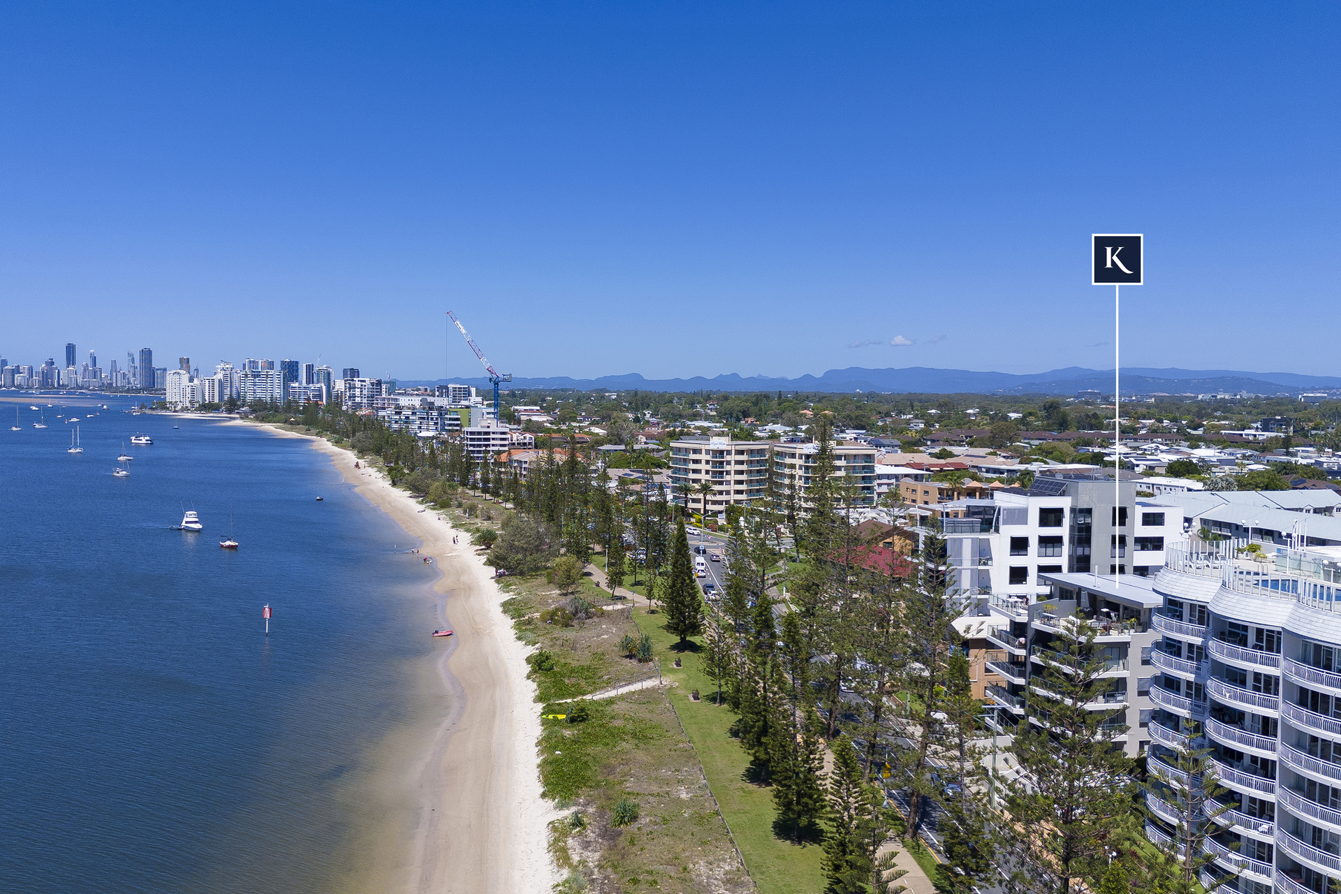 2-bedroom unit at 4 508 MARINE PARADE, BIGGERA WATERS QLD 4216, Gold Coast, Queensland