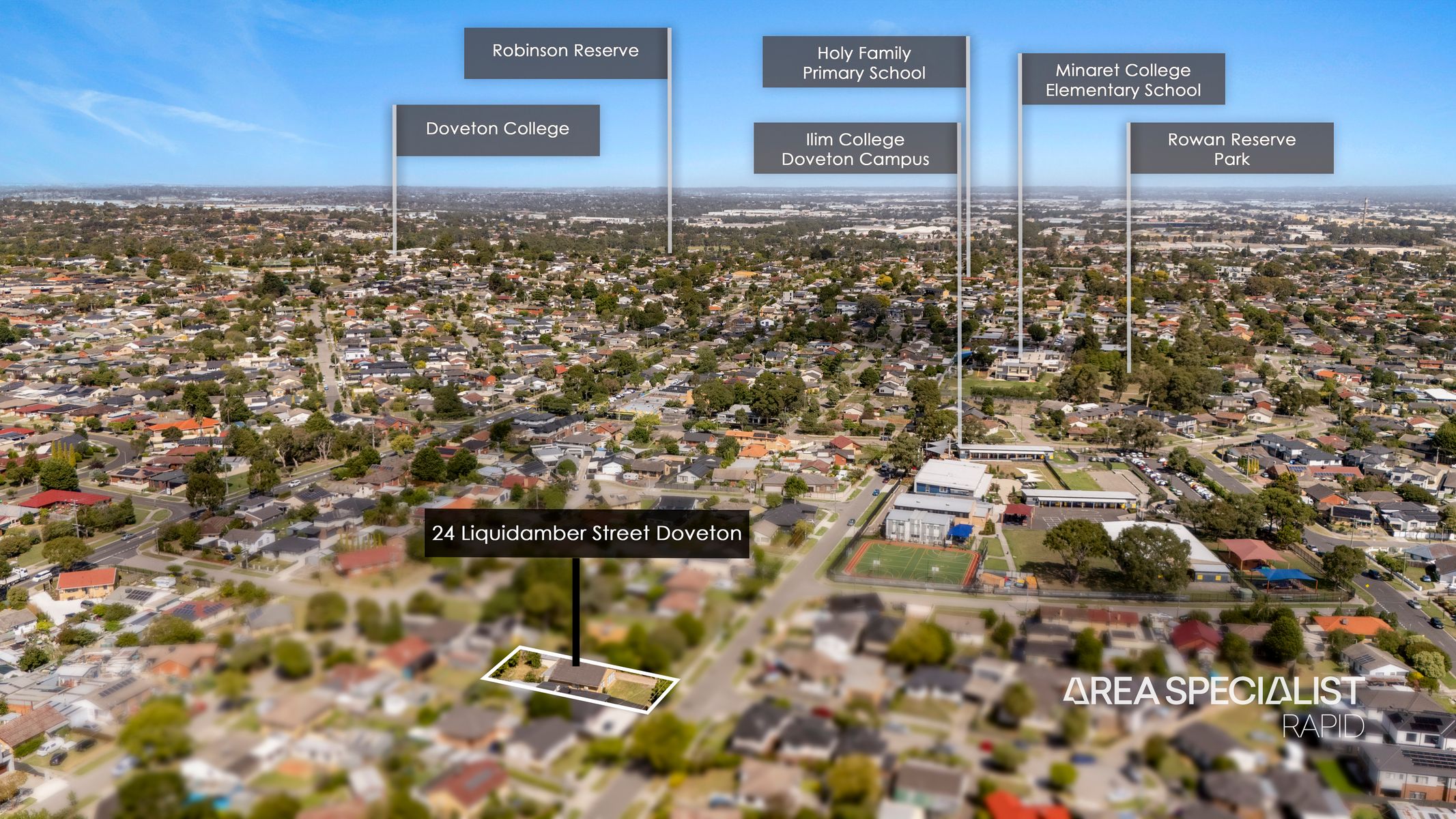 3-bedroom house at 24 LIQUIDAMBER STREET, Doveton VIC 3177, Casey, Victoria