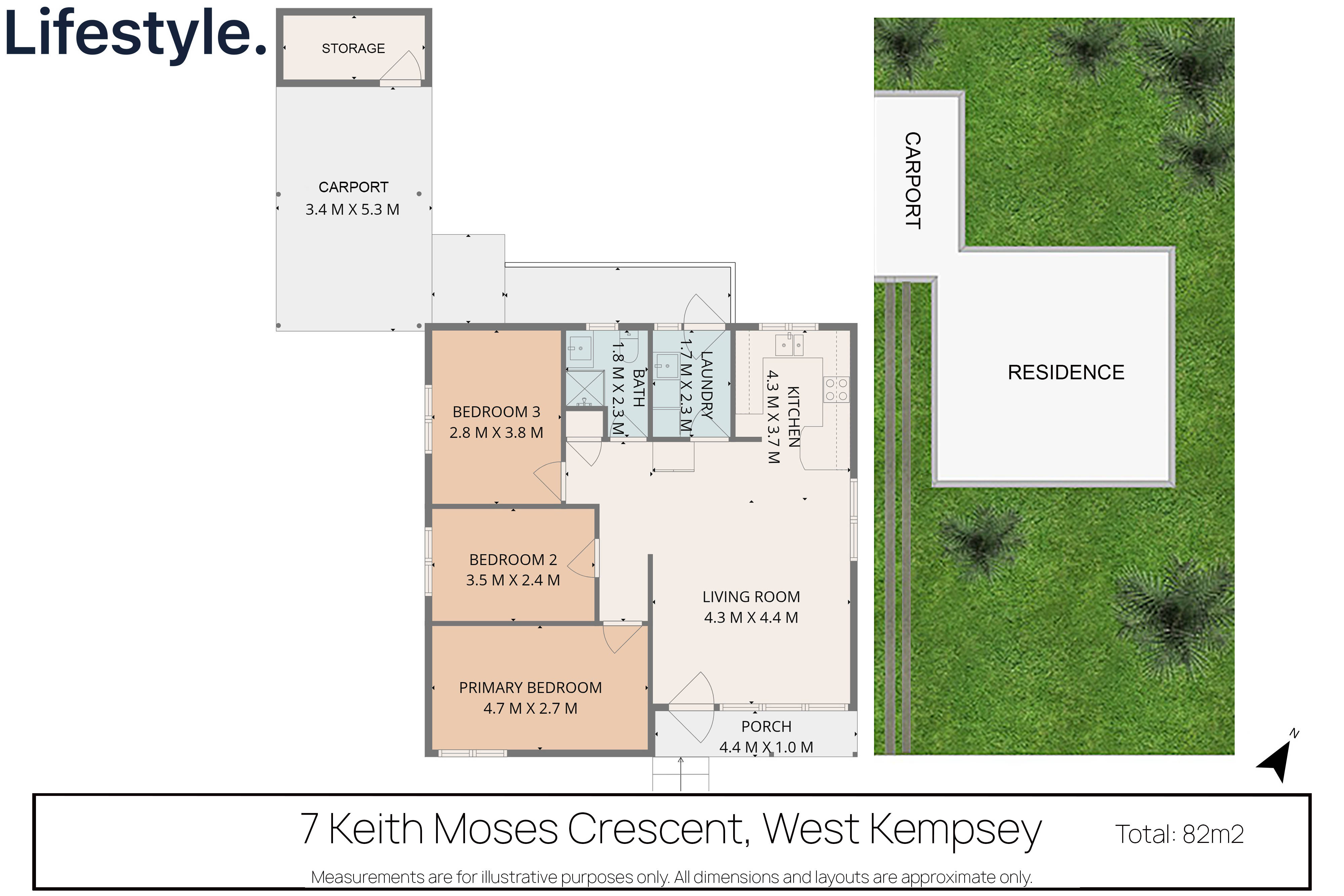 3-bedroom house at 7 Keith Moses Crescent, West Kempsey, NSW 2440, Kempsey, New South Wales