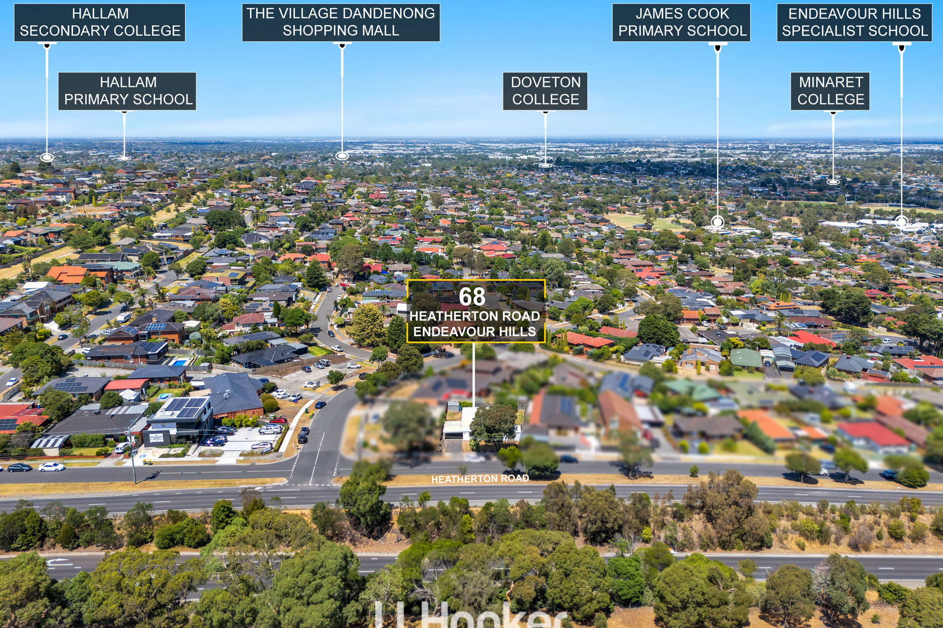 3-bedroom house at 68 Heatherton Road, Endeavour Hills, VIC 3802, Casey, Victoria