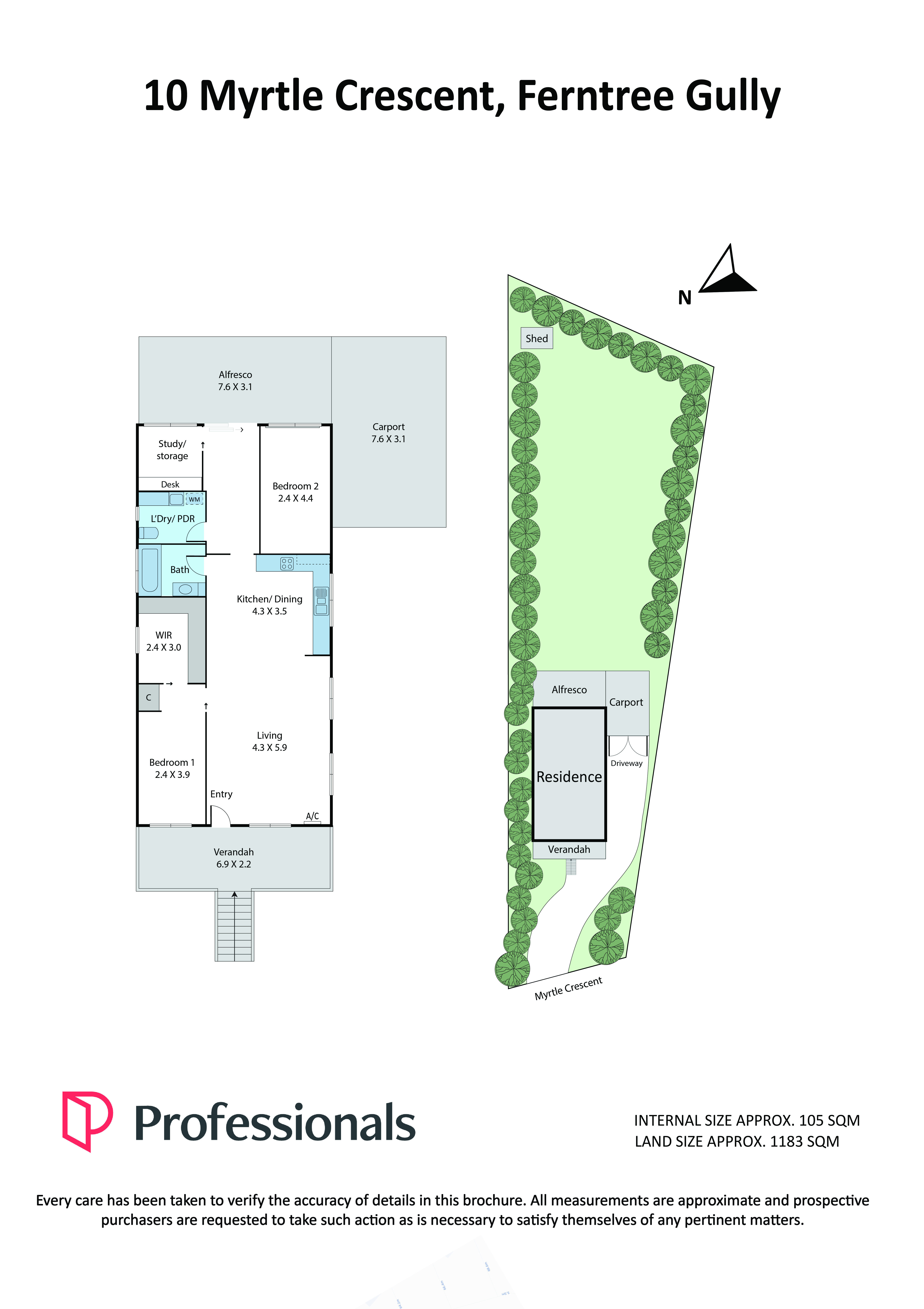 2-bedroom house at 10 Myrtle Crescent, Ferntree Gully, VIC 3156, Knox, Victoria