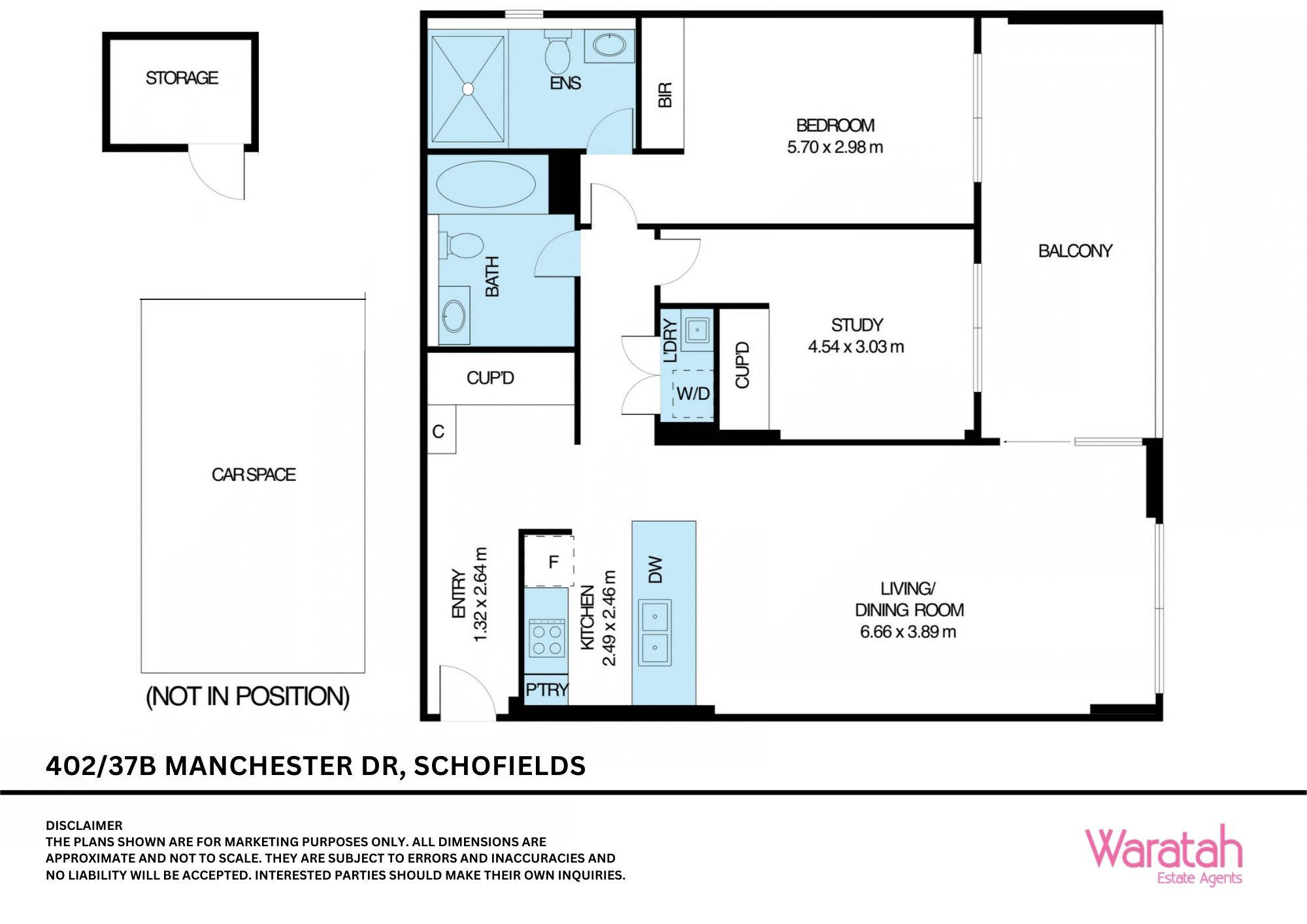 2-bedroom unit at 402/37B Manchester Drive, Schofields, Nsw, 2762, Blacktown, New South Wales