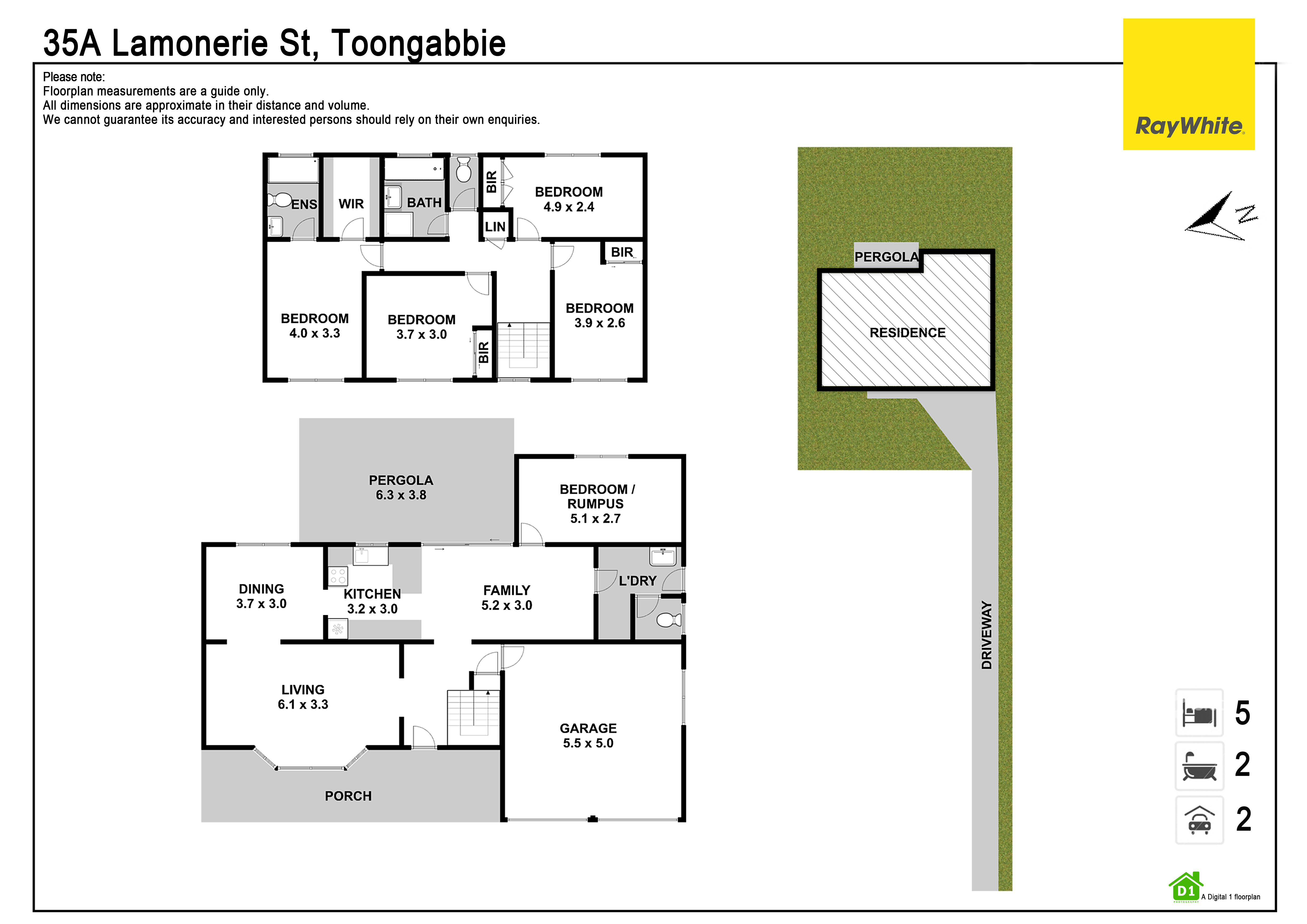 5-bedroom house at 35 Lamonerie Street, Toongabbie, NSW 2146, Parramatta, New South Wales