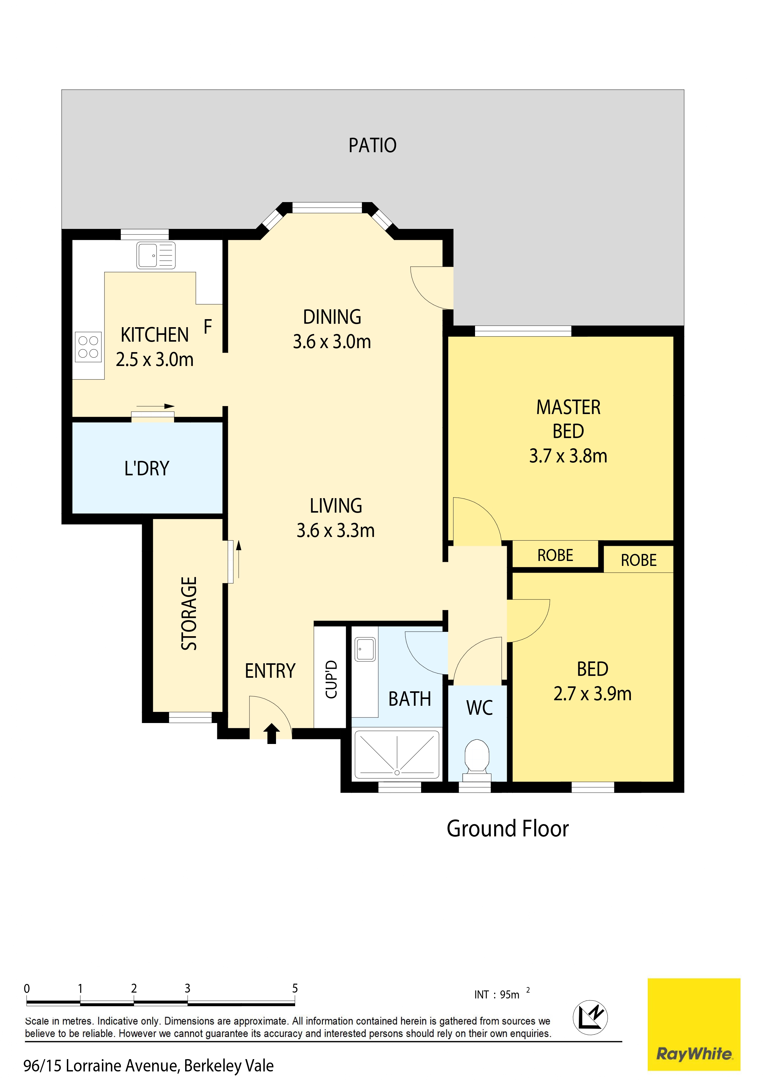 2-bedroom unit at 96/15 Lorraine Avenue, Berkeley Vale, NSW 2261, , New South Wales