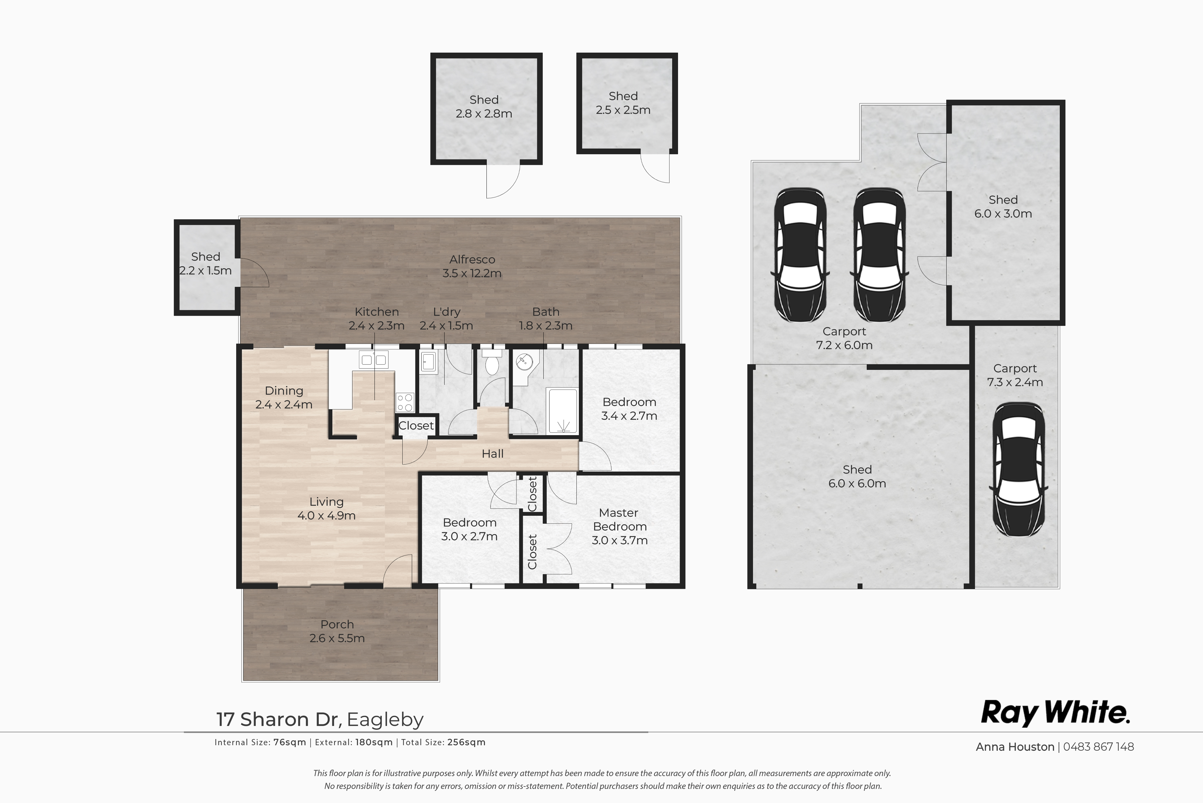 3-bedroom house at 17 Sharon Drive, Eagleby, QLD 4207, Logan, Queensland