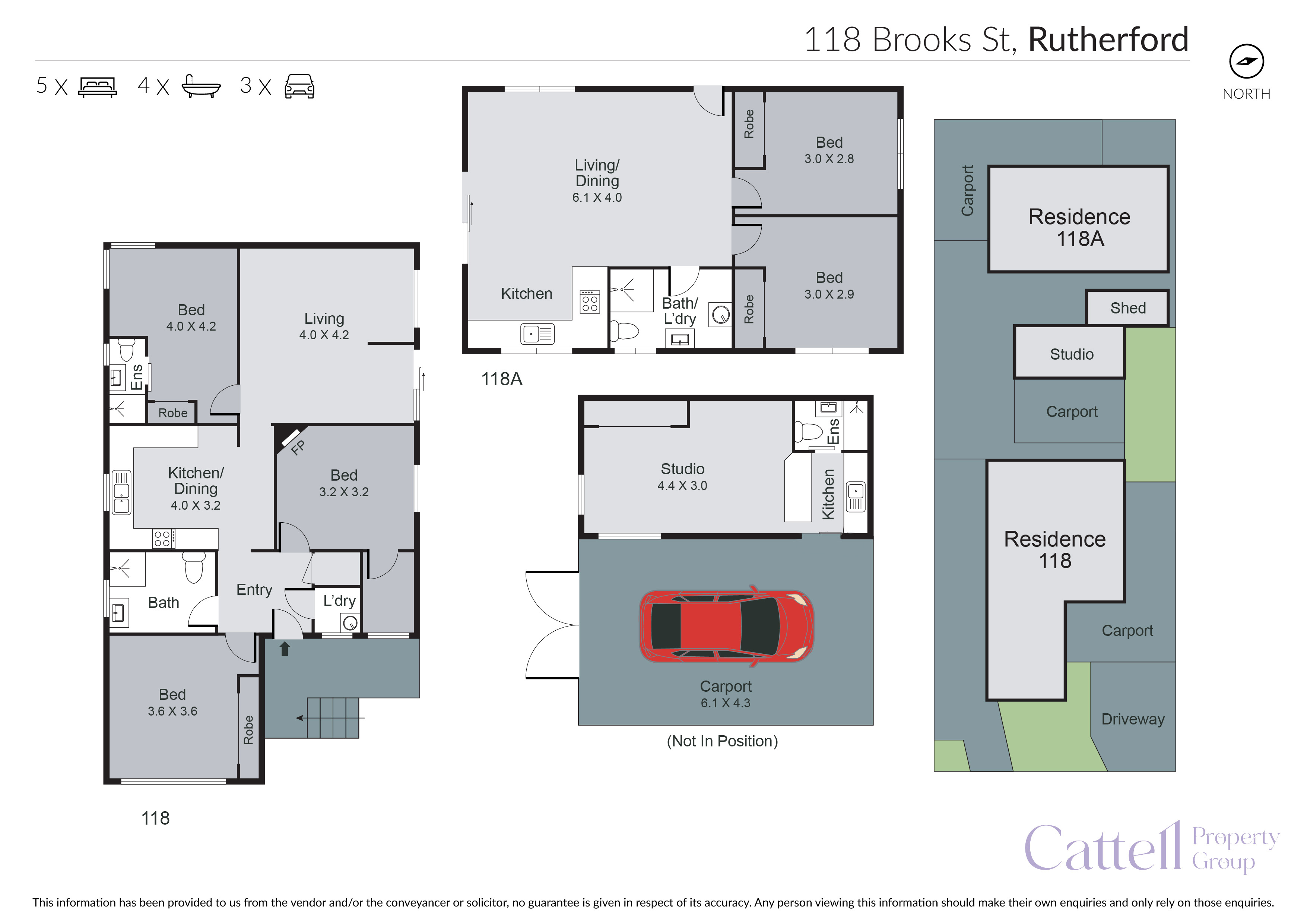 6-bedroom house at 118 BROOKS STREET, Rutherford NSW 2320, Maitland, New South Wales