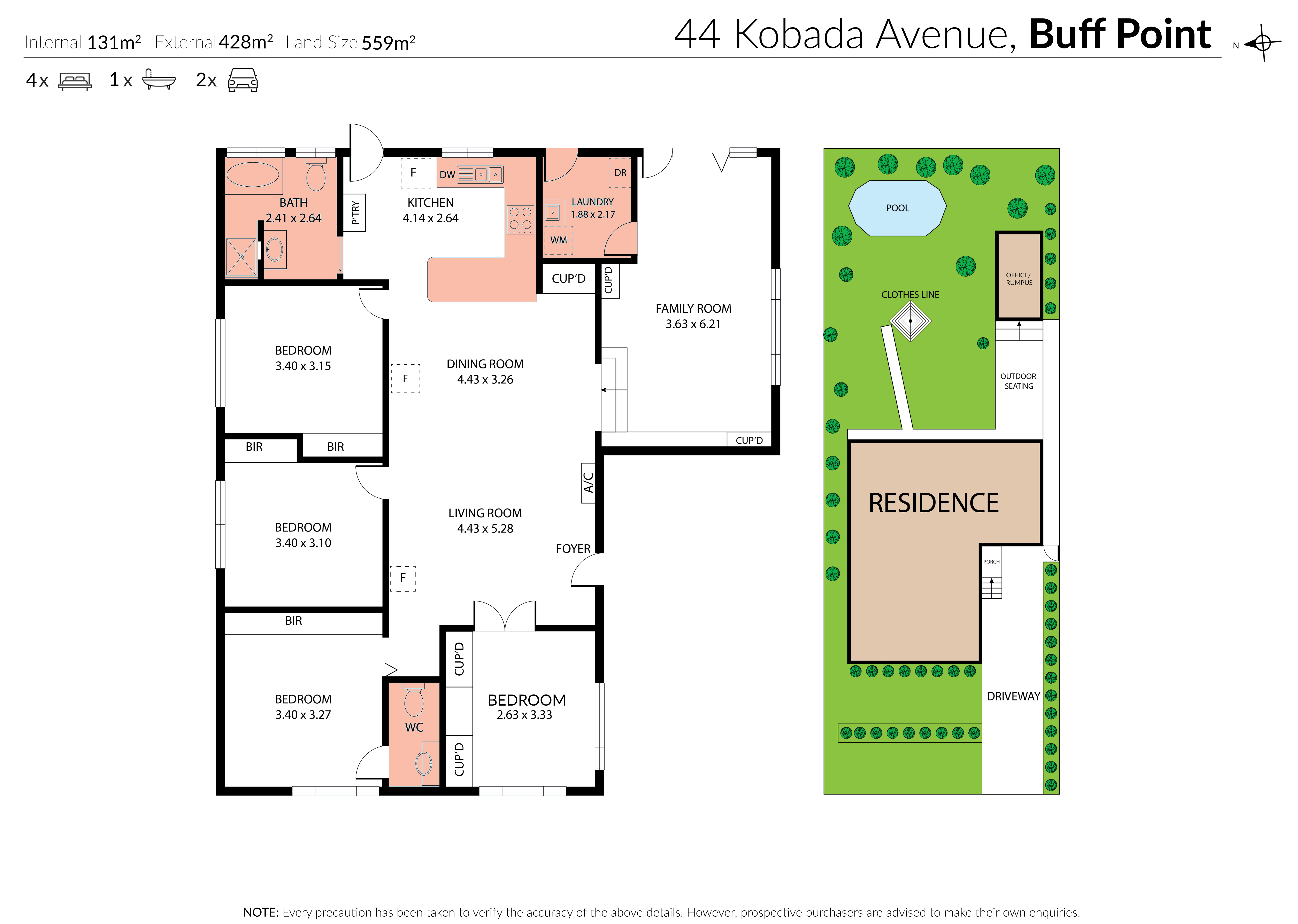 4-bedroom house at 44 Kobada Avenue, Buff Point, NSW 2262, Central Coast (Nsw), New South Wales