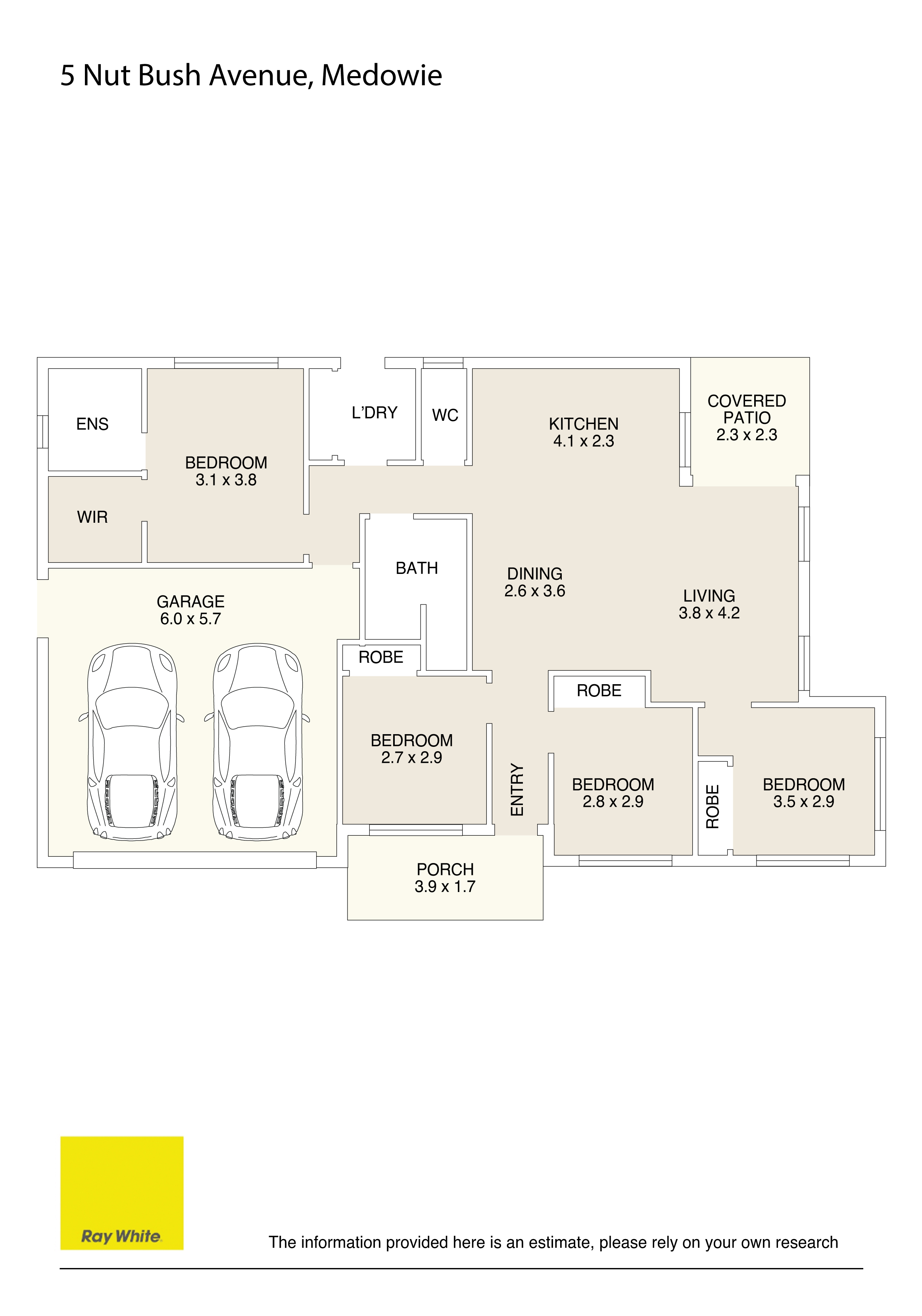 4-bedroom house at 5 Nut Bush Drive, Medowie, NSW 2318, Port Stephens, New South Wales