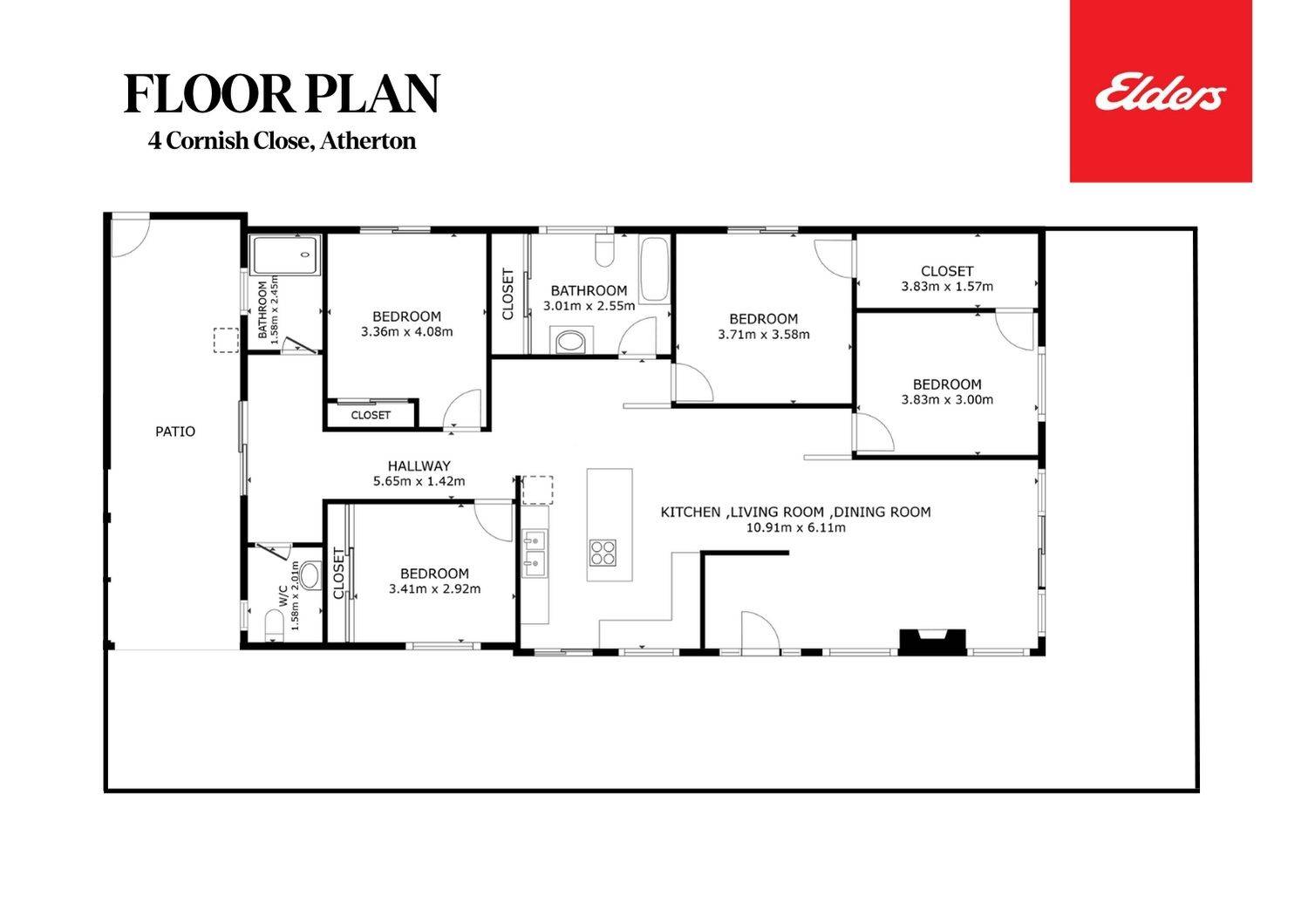 4-bedroom house at 4 CORNISH CLOSE, Atherton QLD 4883, Tablelands, Queensland