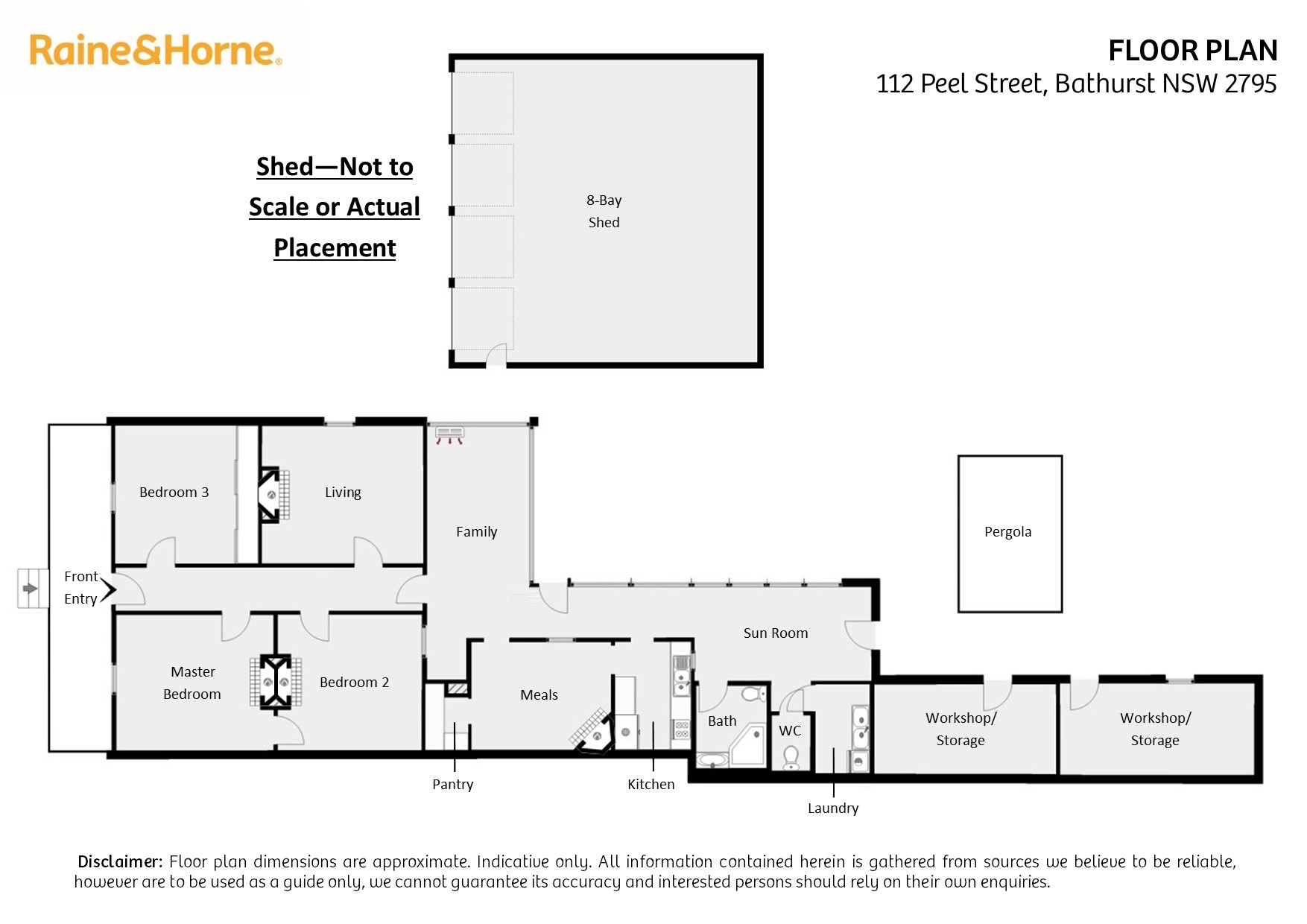 3-bedroom house at 112 Peel Street, Bathurst, NSW 2795, Bathurst, New South Wales