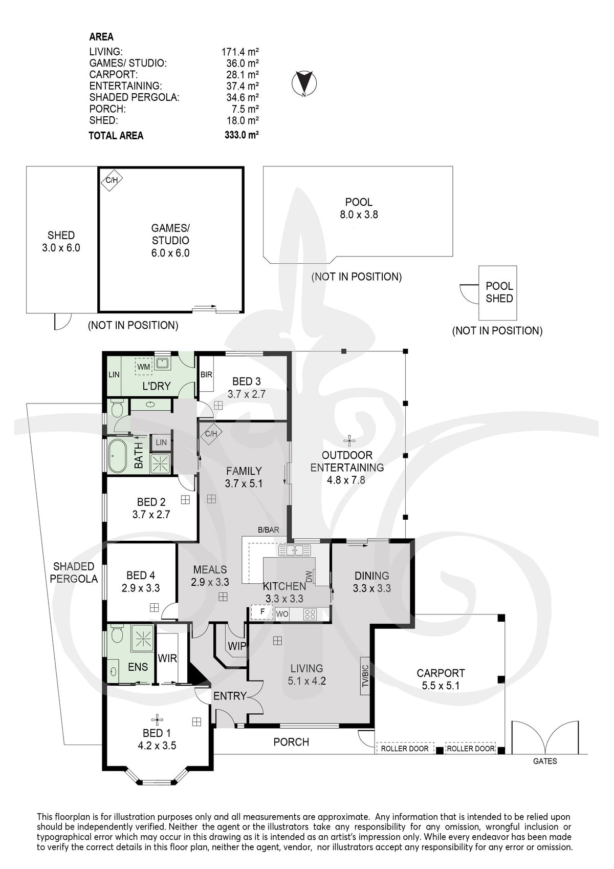4-bedroom house at 4 Pollitt Court, Littlehampton, SA 5250, Mount Barker, South Australia