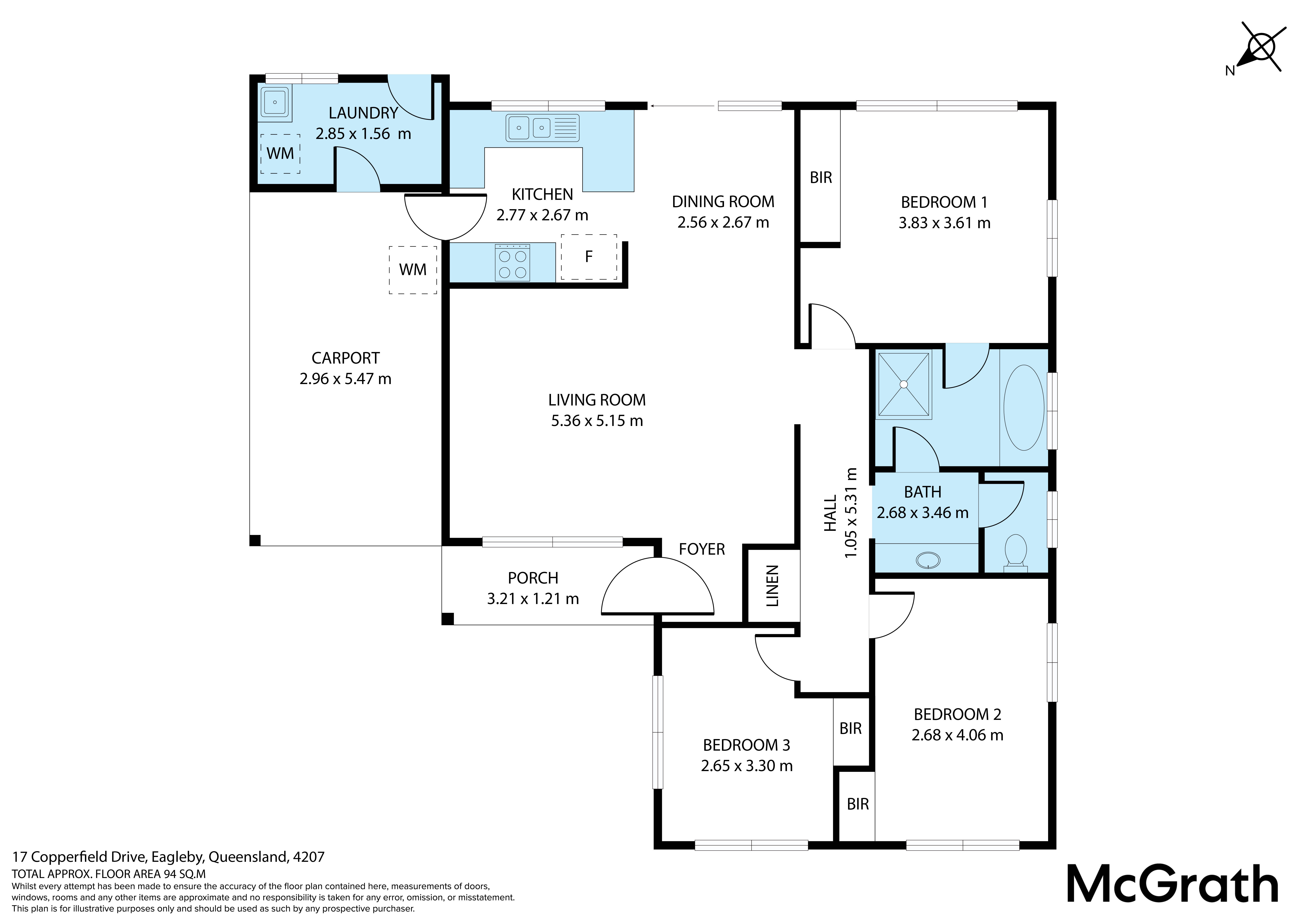 3-bedroom house at 17 Copperfield Drive, Eagleby, QLD 4207, Logan, Queensland