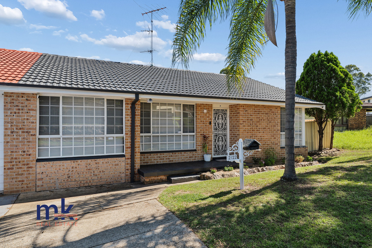 2-bedroom unit at 2/22 Aminya Crescent, Bradbury, Nsw, 2560, , New South Wales