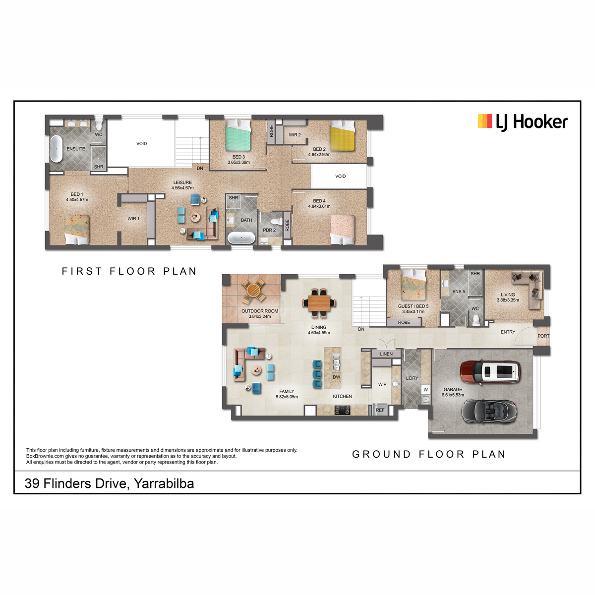 5-bedroom house at 39 Flinders Drive, Yarrabilba, QLD 4207, Logan, Queensland