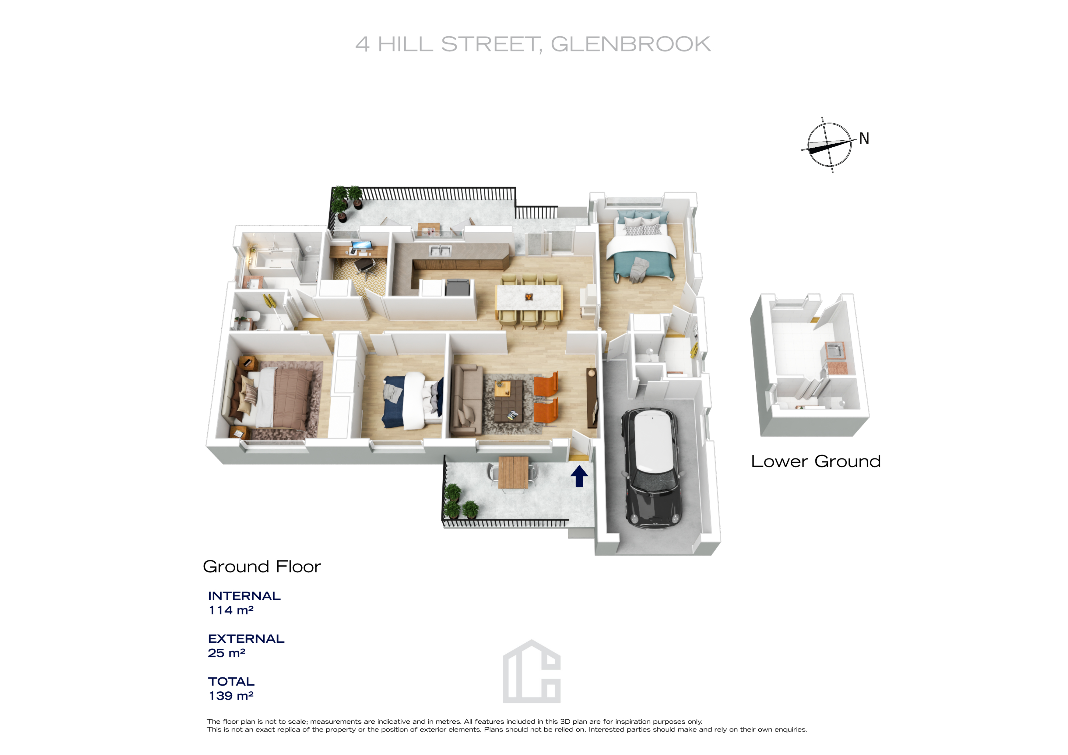 3-bedroom house at 4 Hill Street, Glenbrook, Nsw, 2773, Blue Mountains, New South Wales
