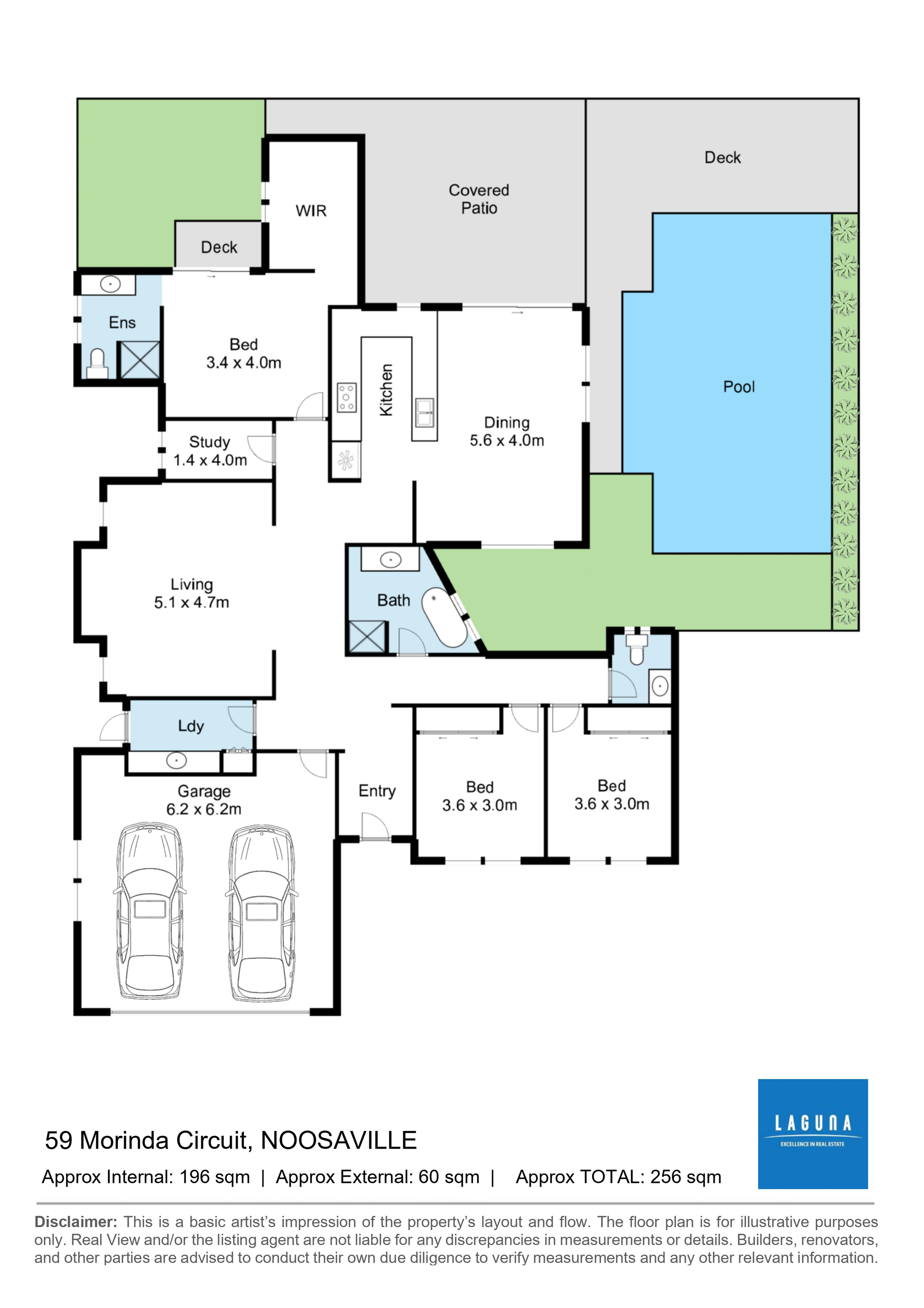 3-bedroom house at 59 Morinda Circuit, Noosaville, QLD 4566, Noosa, Queensland