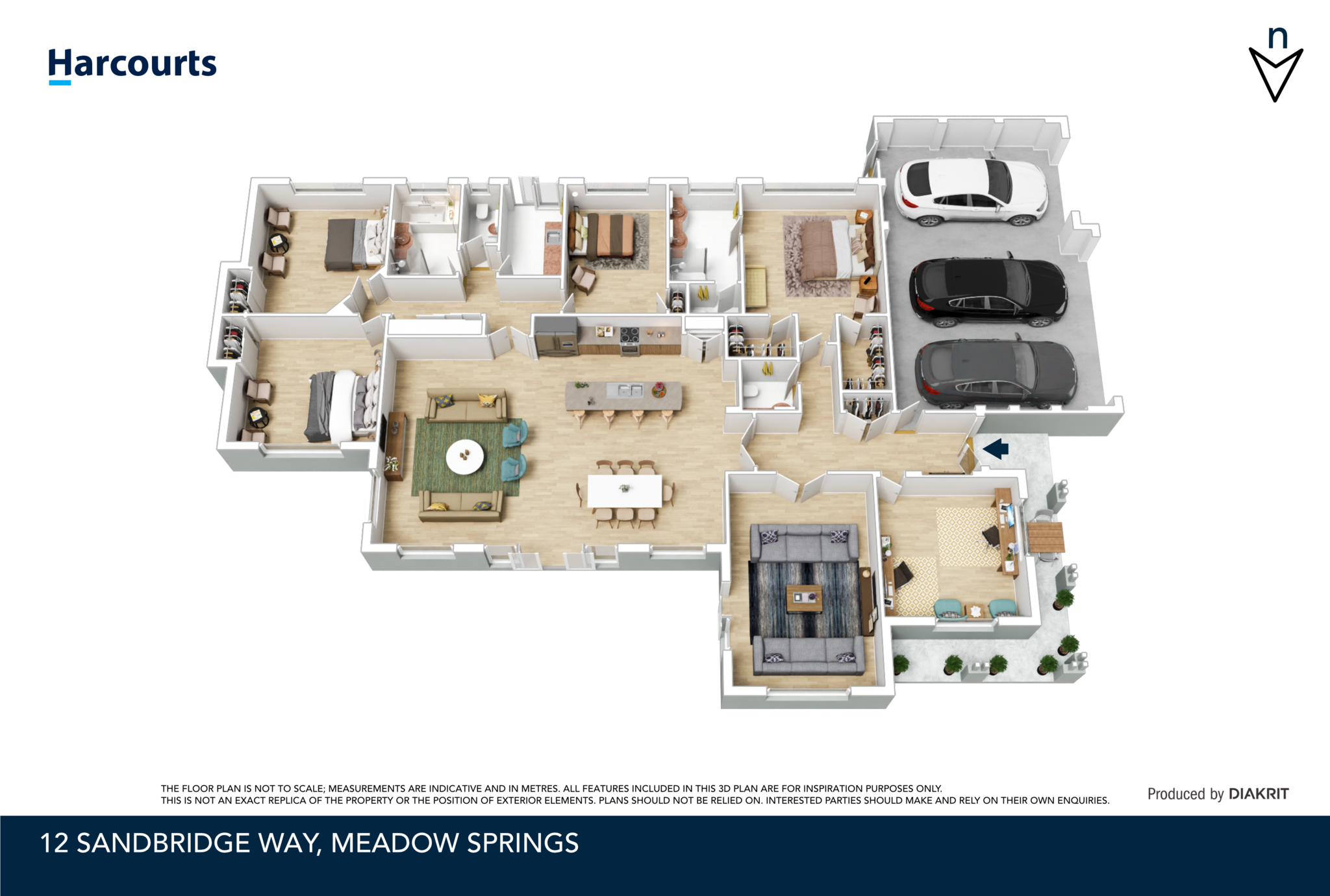 4-bedroom house at 12 Sandbridge Way, Meadow Springs, WA 6210, Mandurah, Western Australia