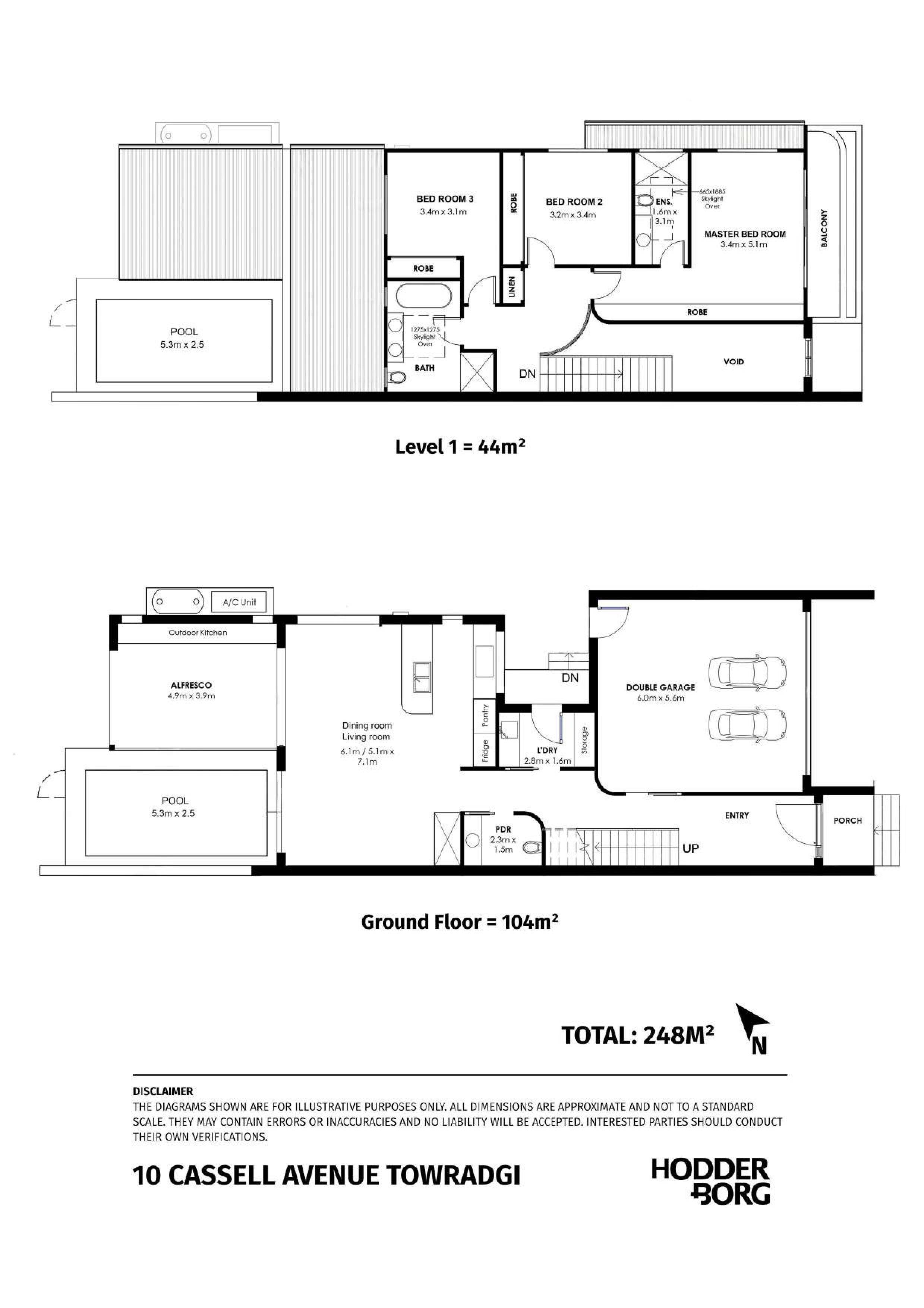 3-bedroom unit at 10 CASSELL AVENUE, Towradgi NSW 2518, Wollongong, New South Wales