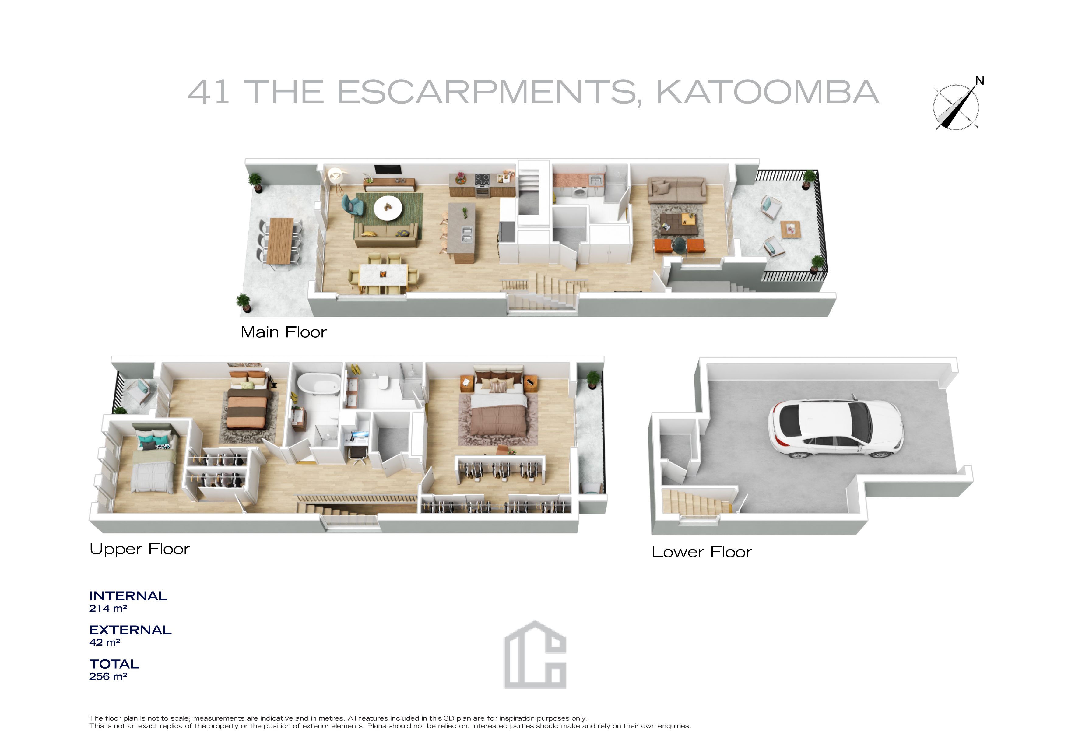 3-bedroom unit at 41 The Escarpments, Katoomba, Nsw, 2780, Blue Mountains, New South Wales