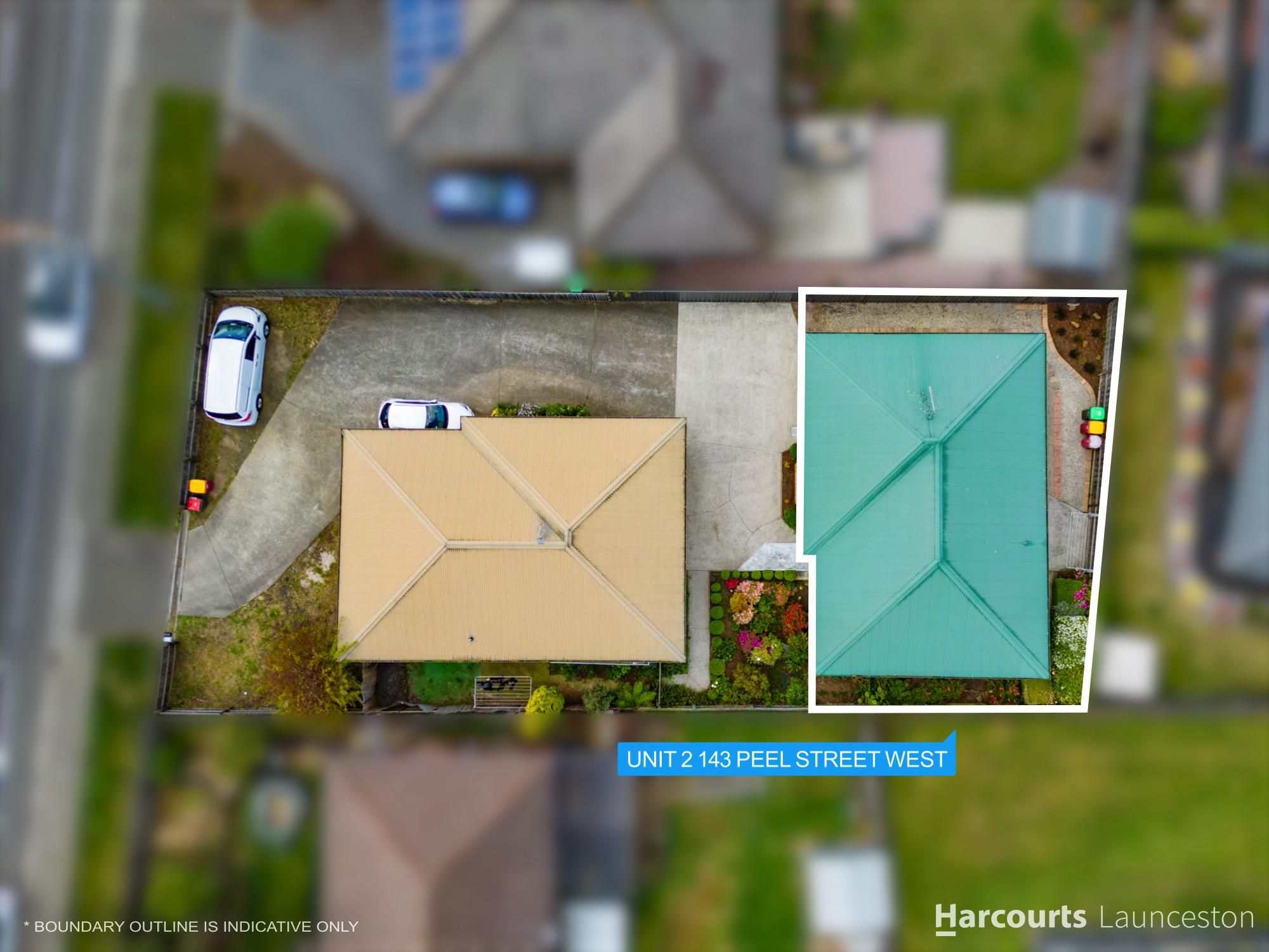 2-bedroom unit at 2/143 Peel Street West, Summerhill, TAS 7250, Launceston, Tasmania