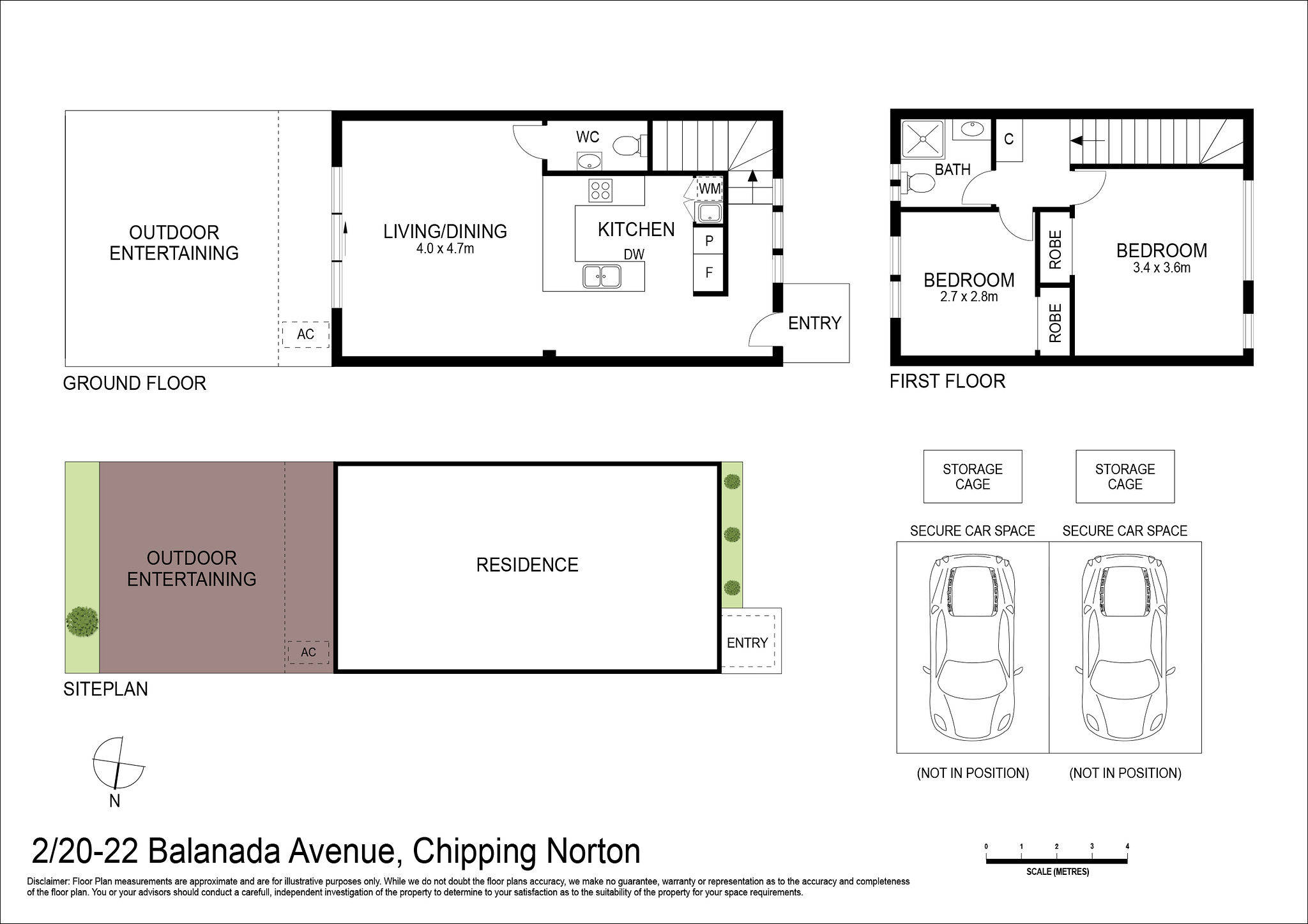 2-bedroom unit at 2/20-22 Balanada Avenue, Chipping Norton, NSW 2170, Liverpool, New South Wales