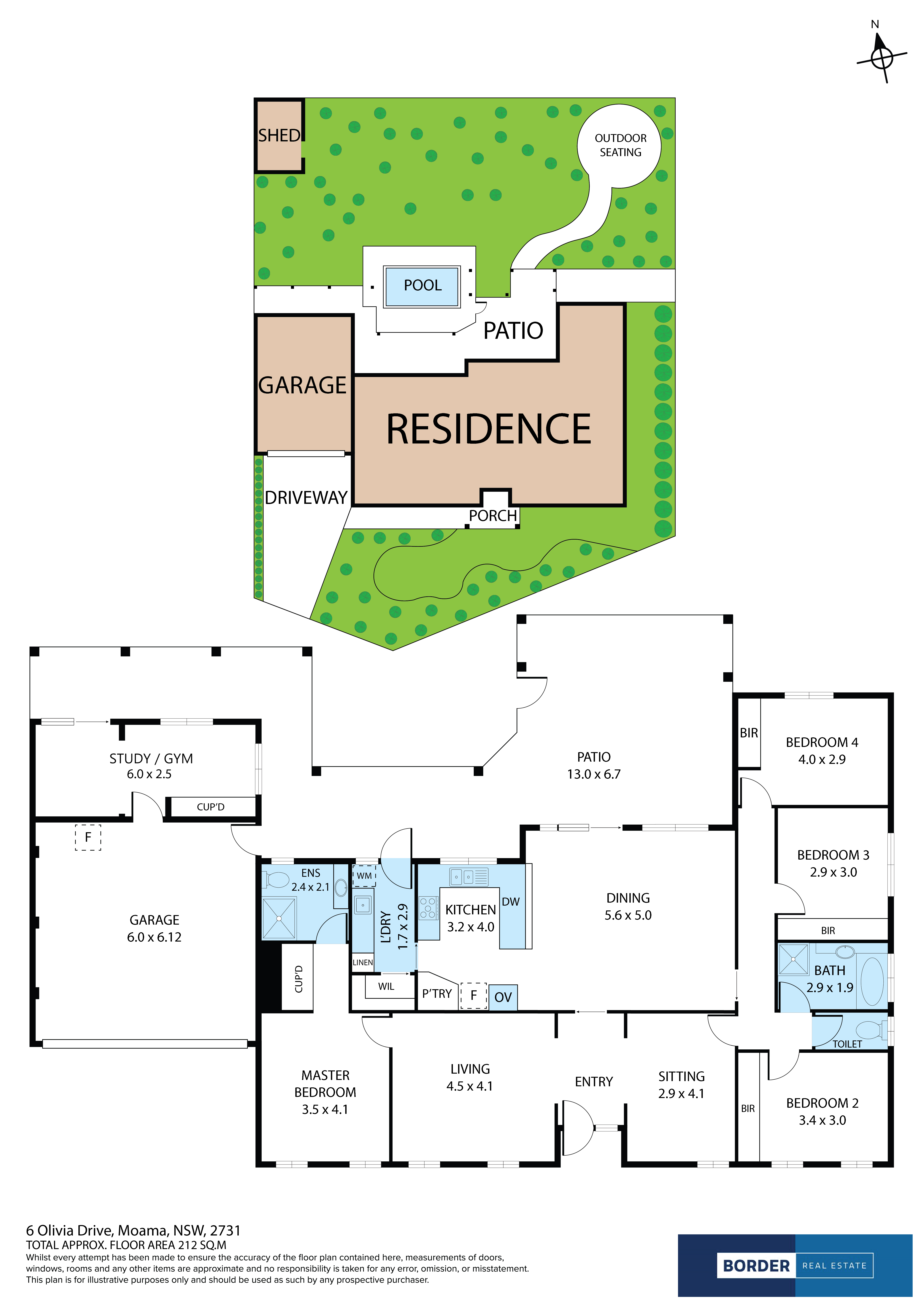 4-bedroom house at 6 OLIVIA DRIVE, Moama NSW 2731, Murray River, New South Wales