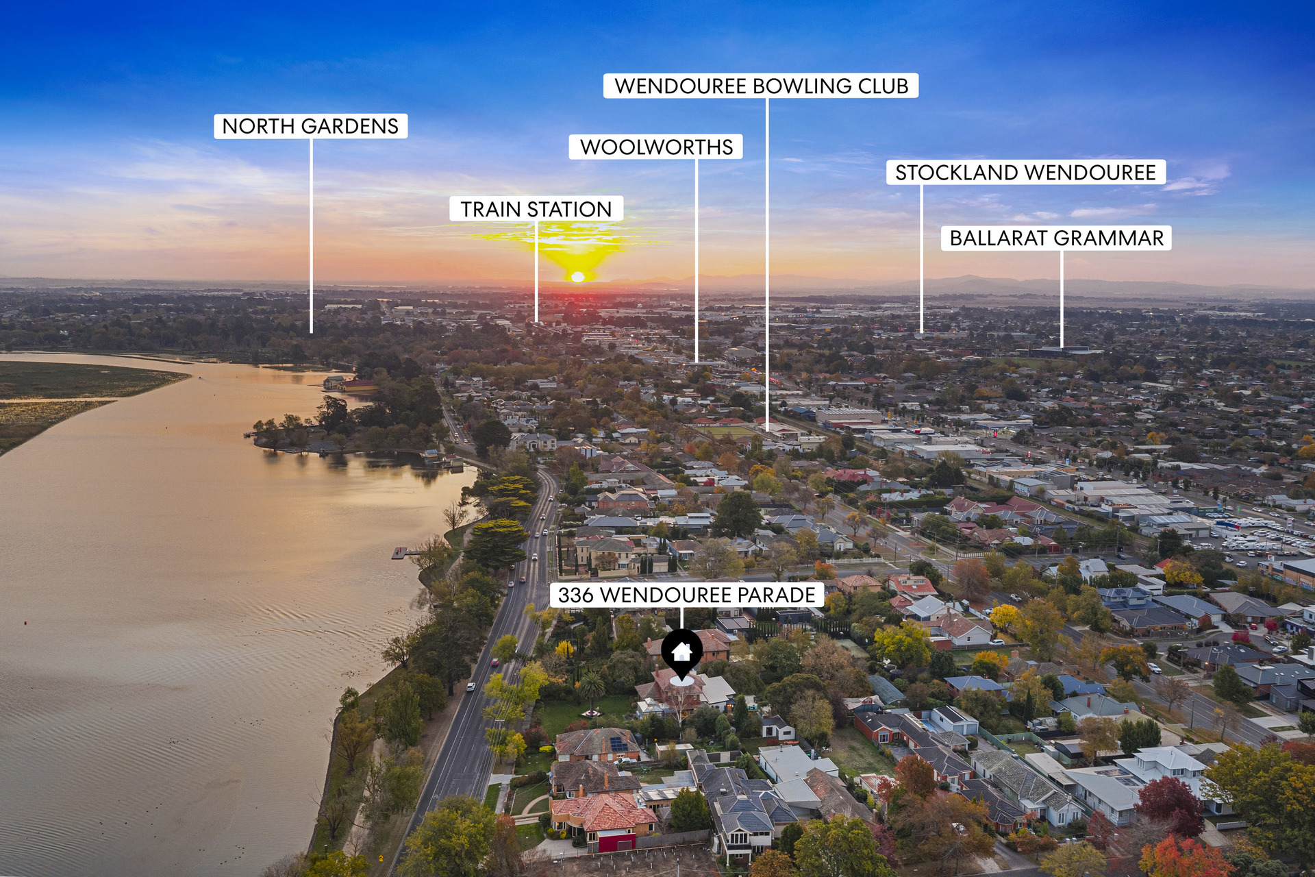 4-bedroom house at 336 WENDOUREE PARADE, Lake Wendouree VIC 3350, Ballarat, Victoria