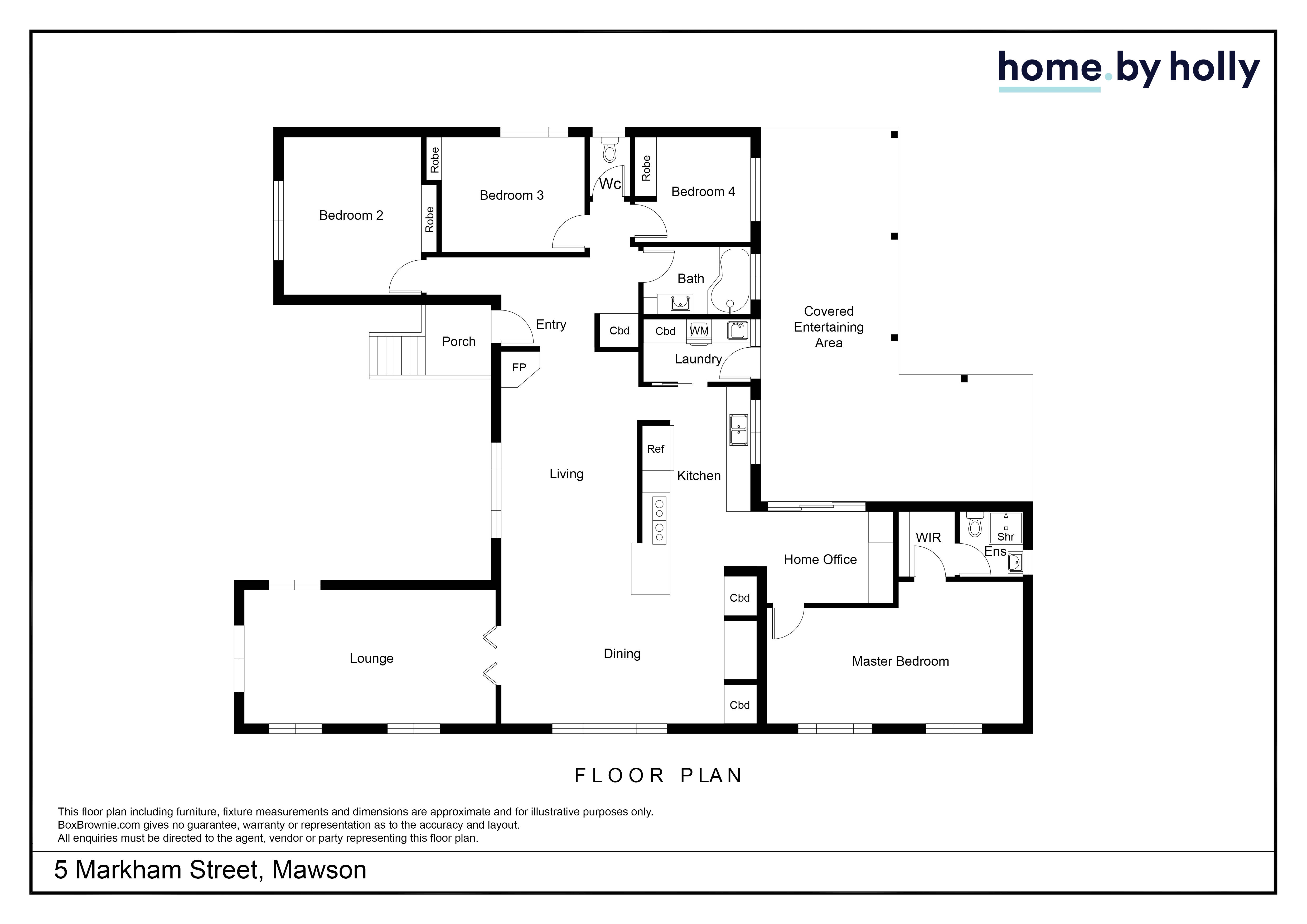 4-bedroom house at 5 Markham Street, Mawson, ACT 2607, Unincorporated Act, Australian Capital Territory