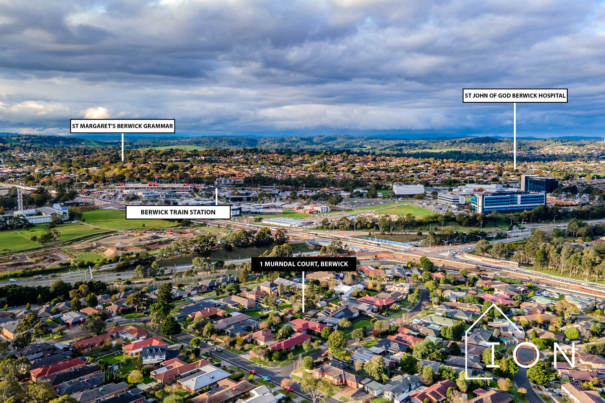 3-bedroom house at 1 MURNDAL COURT, Berwick VIC 3806, Casey, Victoria