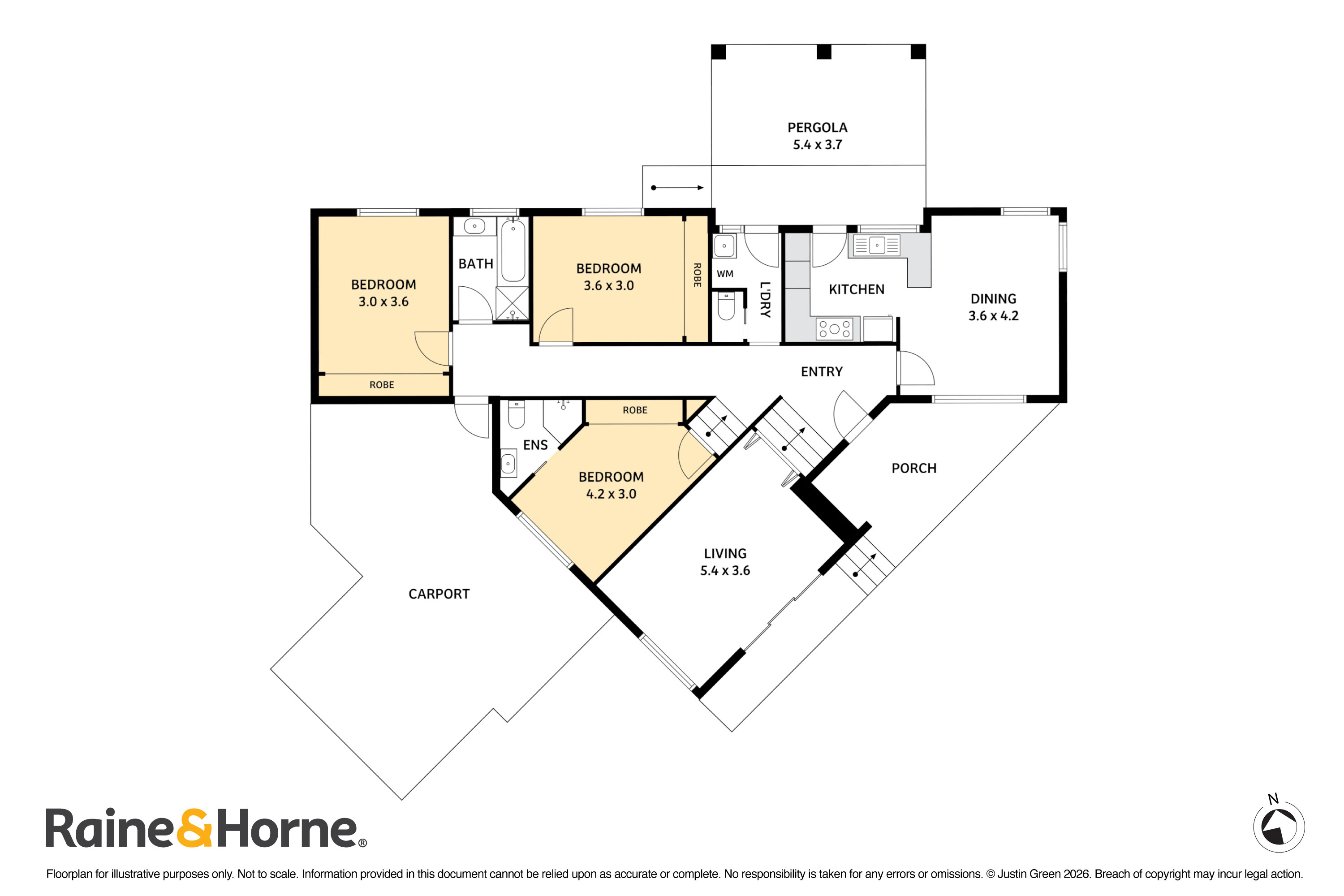 3-bedroom house at 3 Acacia Street, Kooringal, NSW 2650, Wagga Wagga, New South Wales