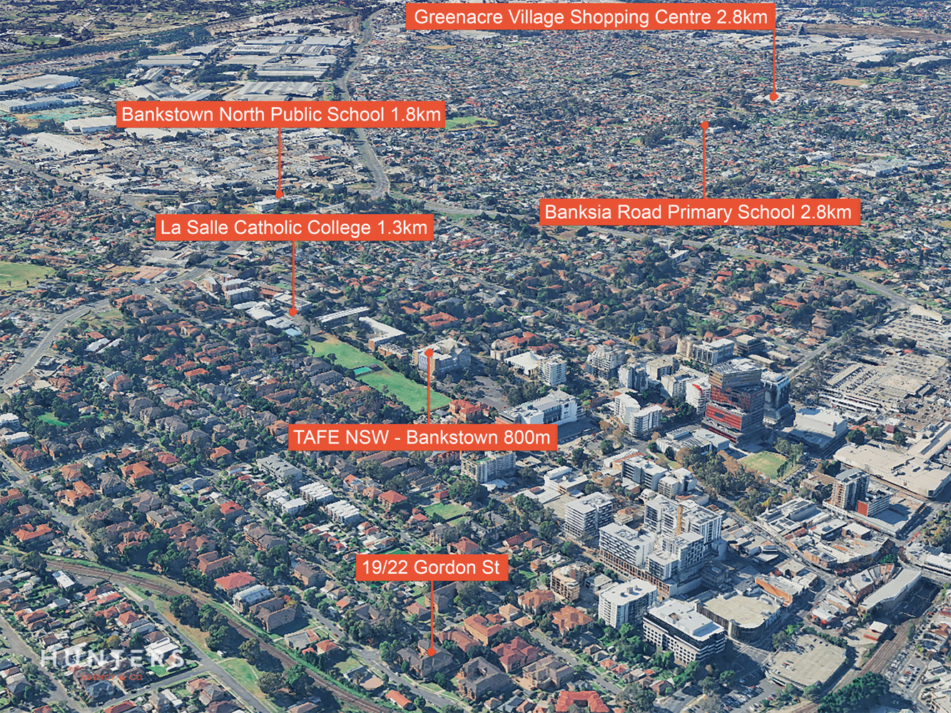 3-bedroom unit at MAJESTIC APARTMENTS 19 22 GORDON STREET, BANKSTOWN NSW 2200, , New South Wales