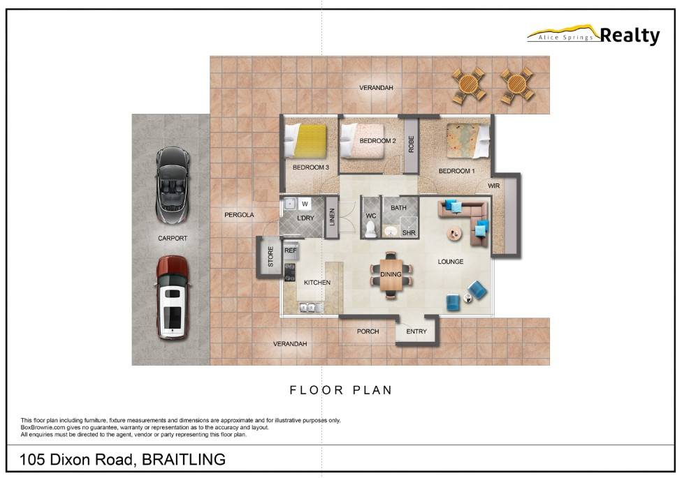 3-bedroom house at 105 DIXON ROAD, Braitling NT 0870, Alice Springs, Northern Territory