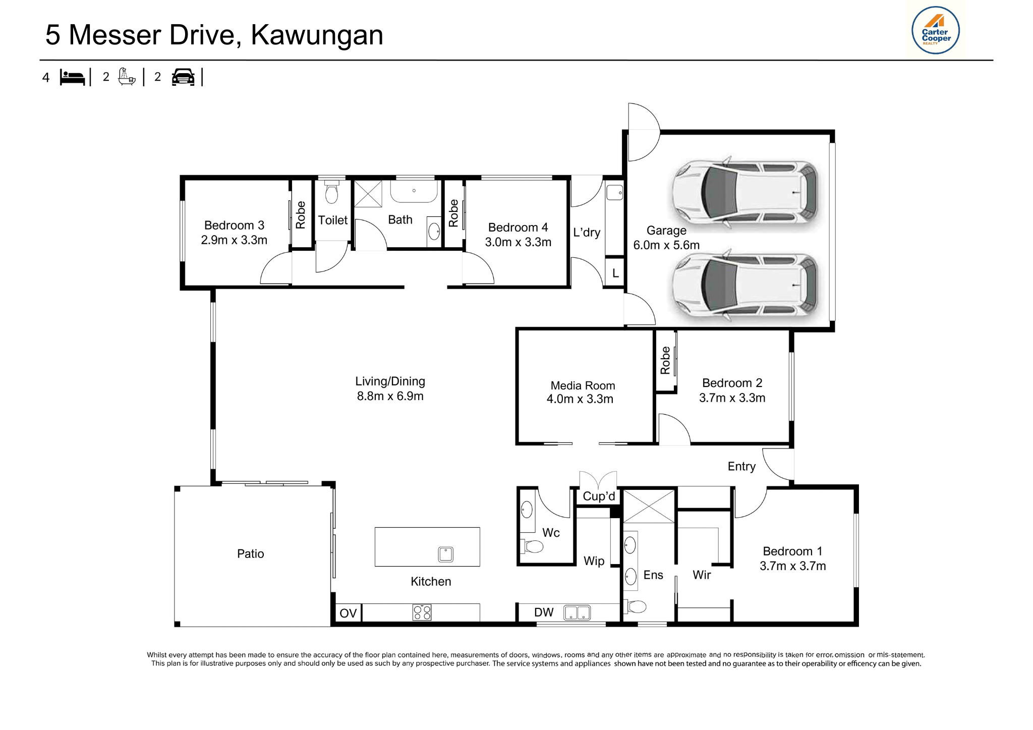 4-bedroom house at 5 Messer Drive, Kawungan, QLD 4655, Fraser Coast, Queensland